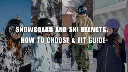 Snowboard and Ski Helmets: How to Choose & Fit Guide