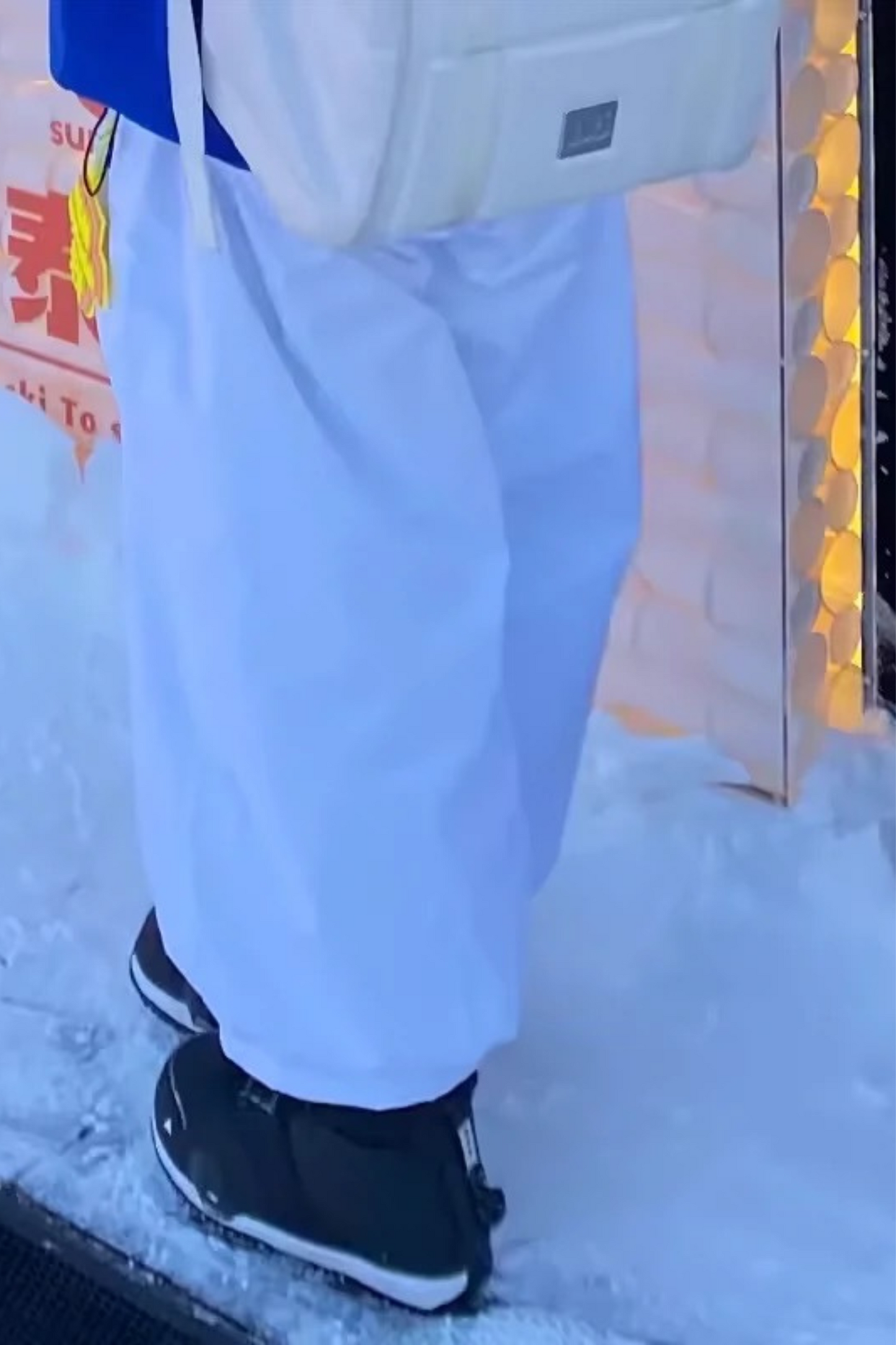 DOOREK Baggy Windproof Ski Snowboard Pants - Exile Space