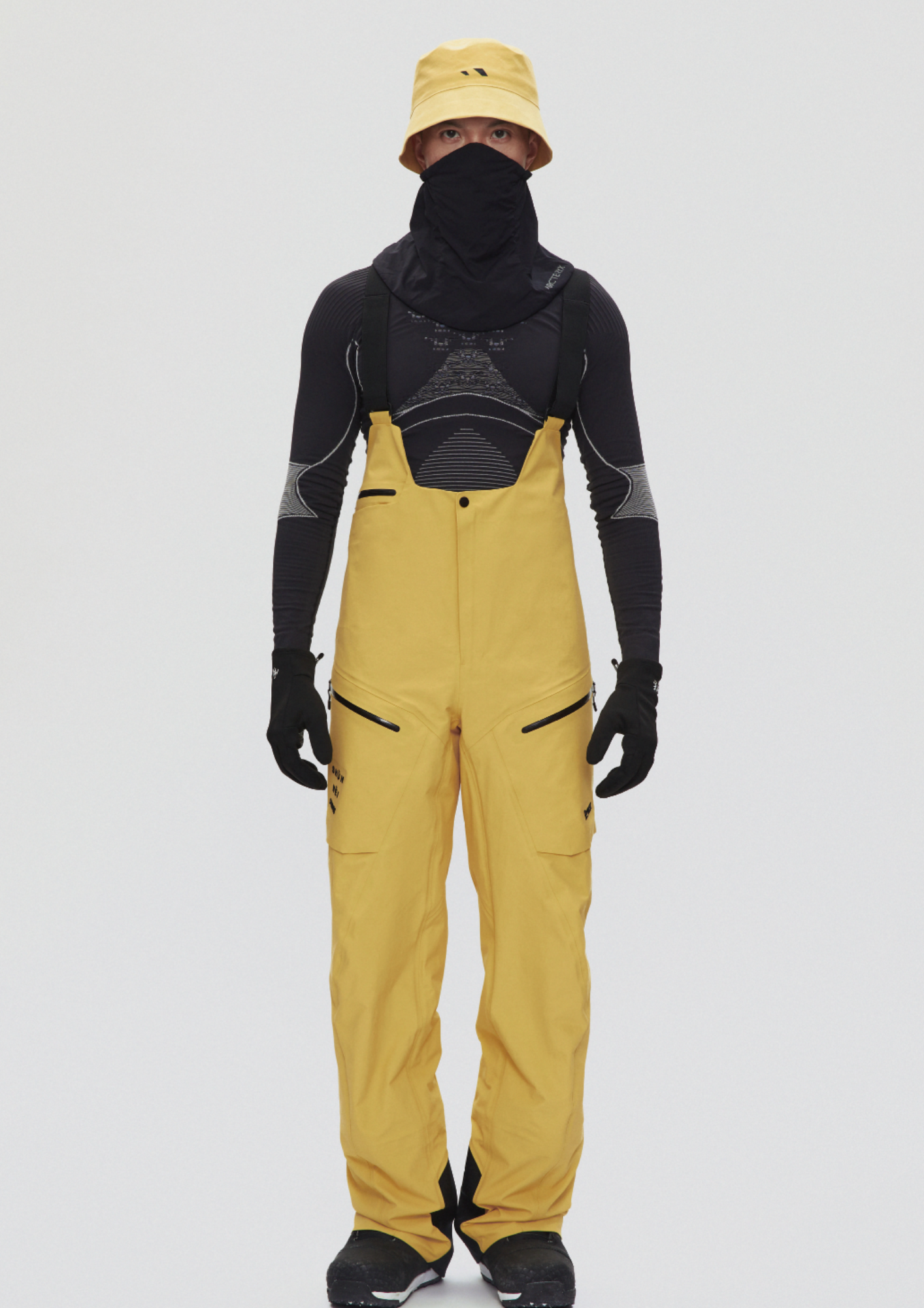 SHUNWEI STUDIO No.7 Dermizax® 3L BIB PANTS - Exile Space
