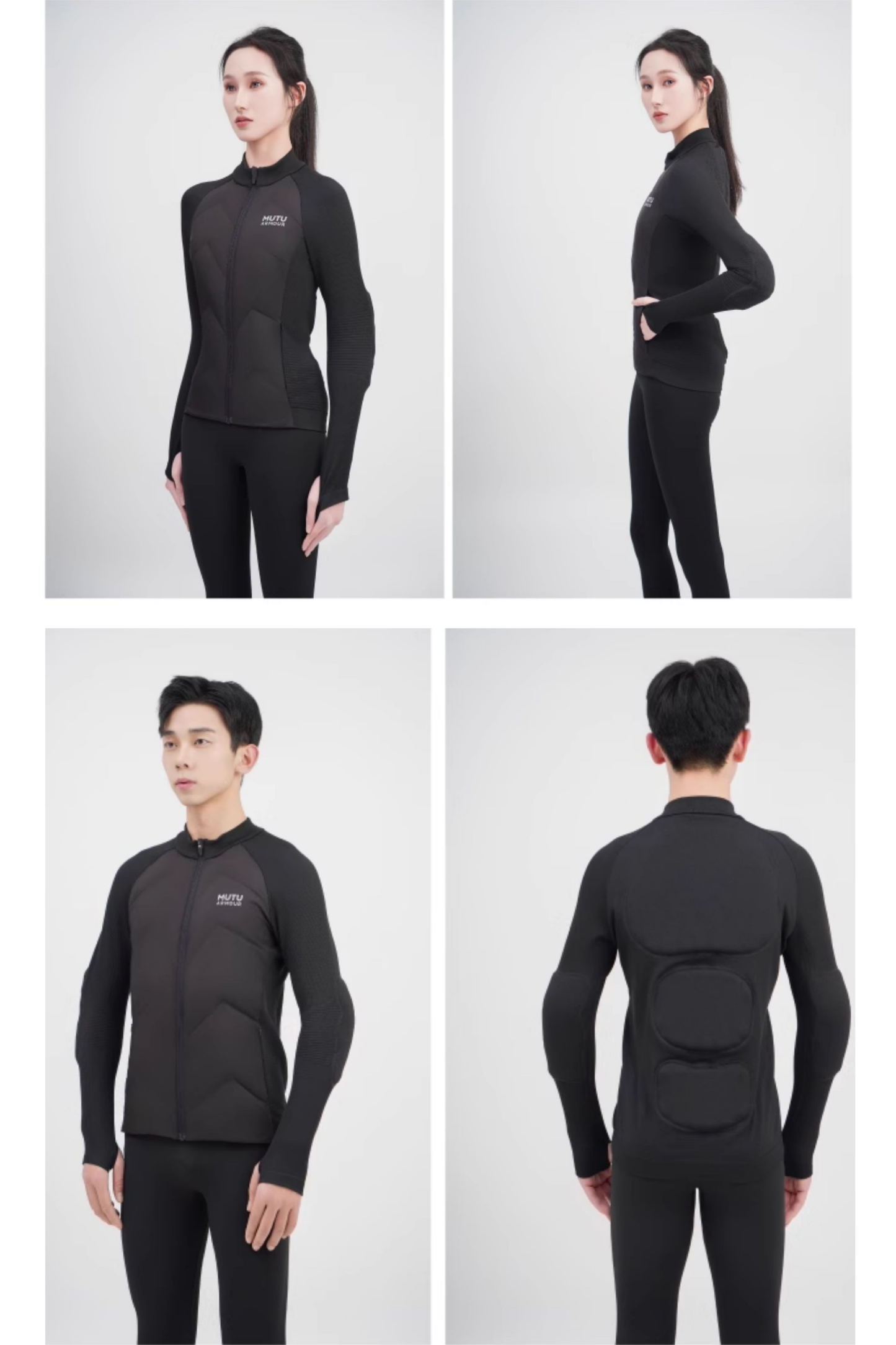 Mutu Premium Snowboard Ski Upper Body Armor - Unisex