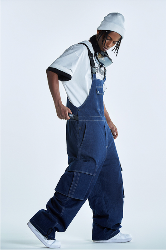 RenChill Denim Bib Pants - Exile Space