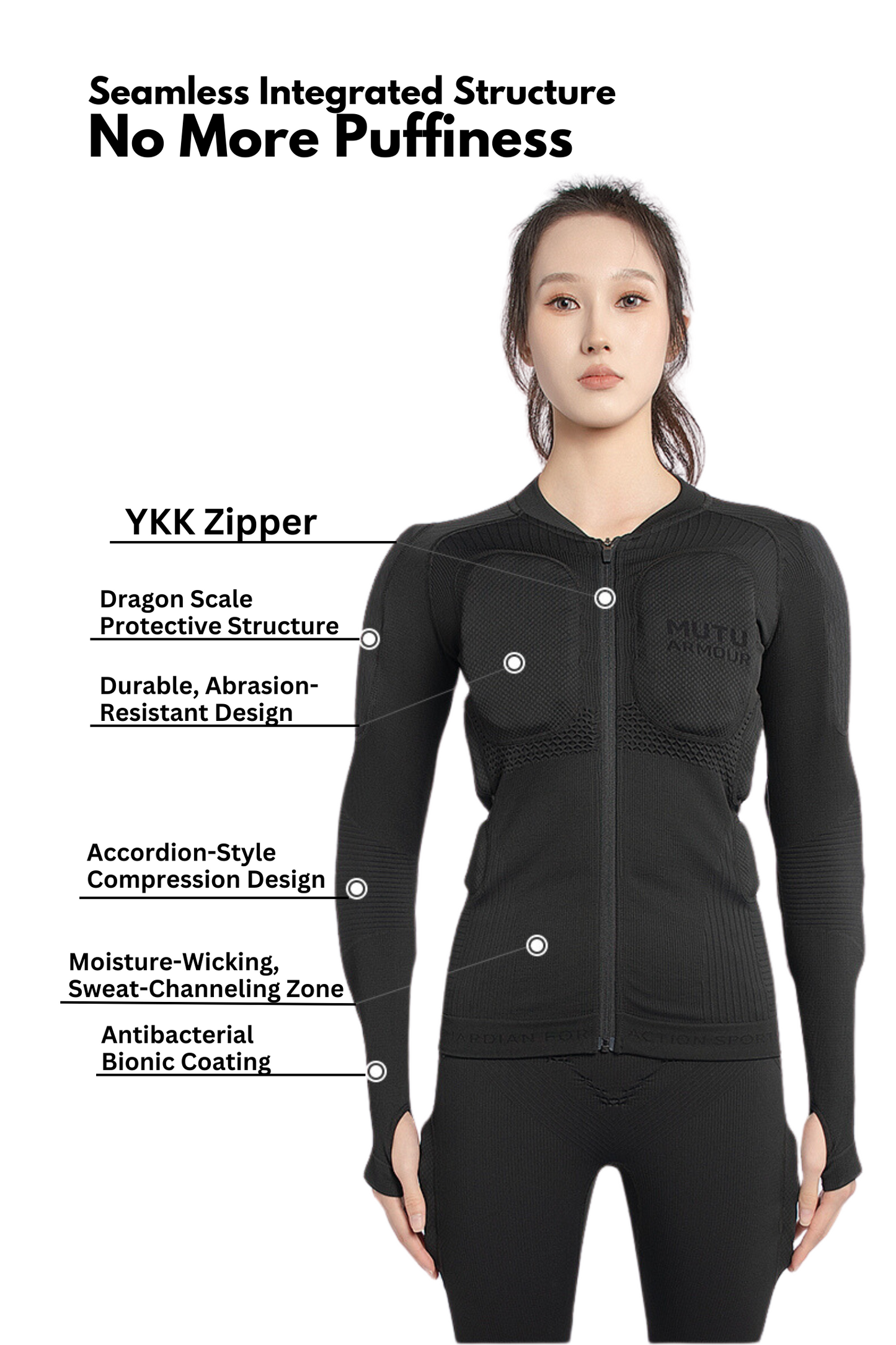 Mutu Snowboard Ski Body Armor - Exile Space