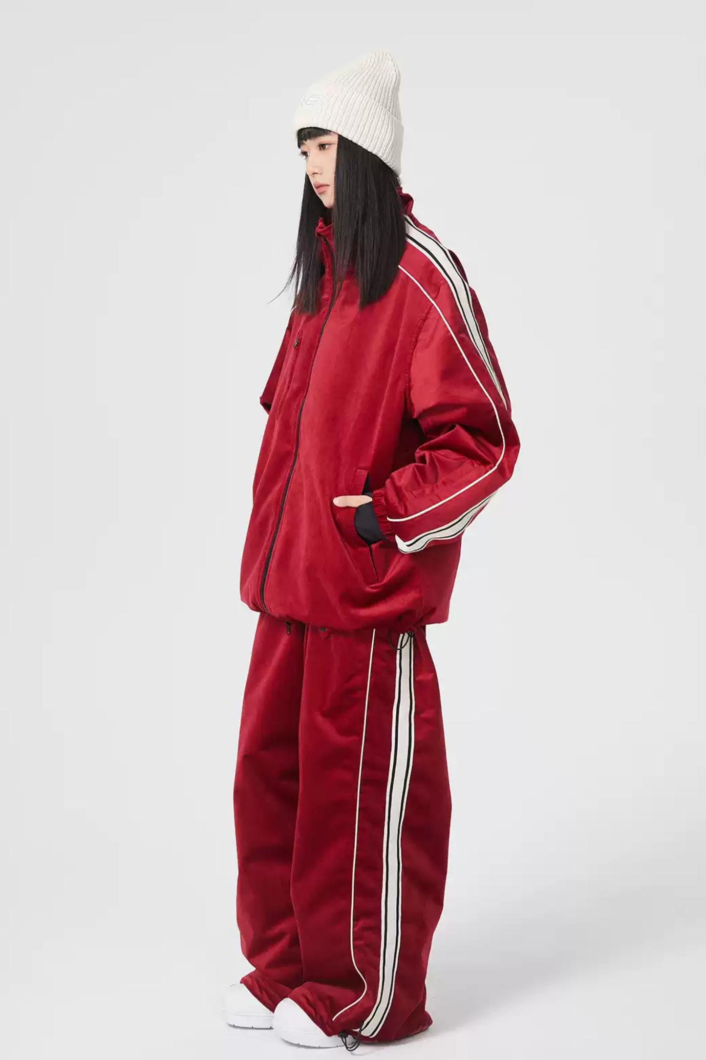 SEARIPE loose-fitting Hip-hop Style Snow Suit Unisex