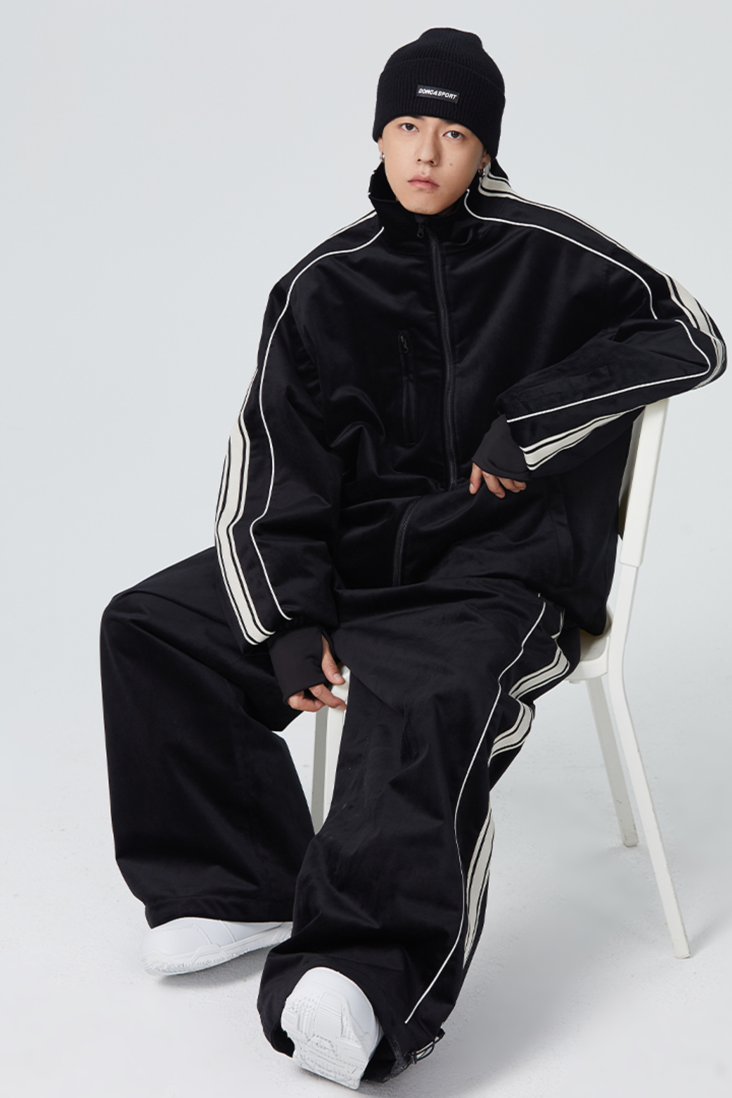 SEARIPE loose-fitting Hip-hop Style Snow Suit Unisex