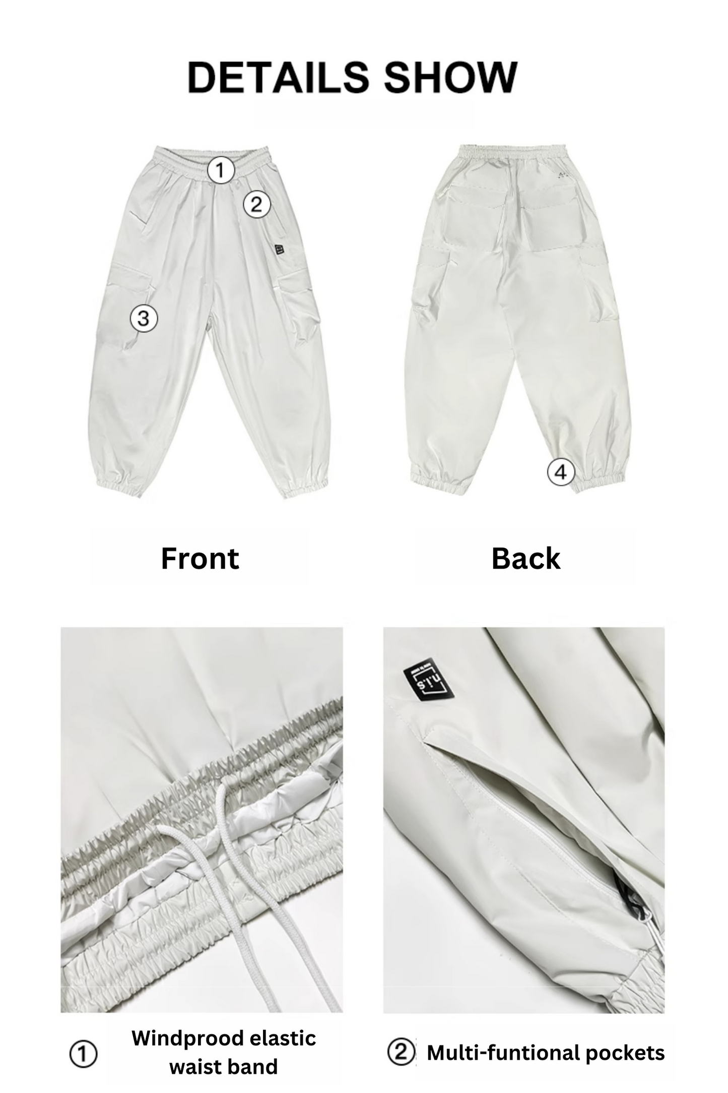 NIS LiteFlex Snow Pants - Exile Space