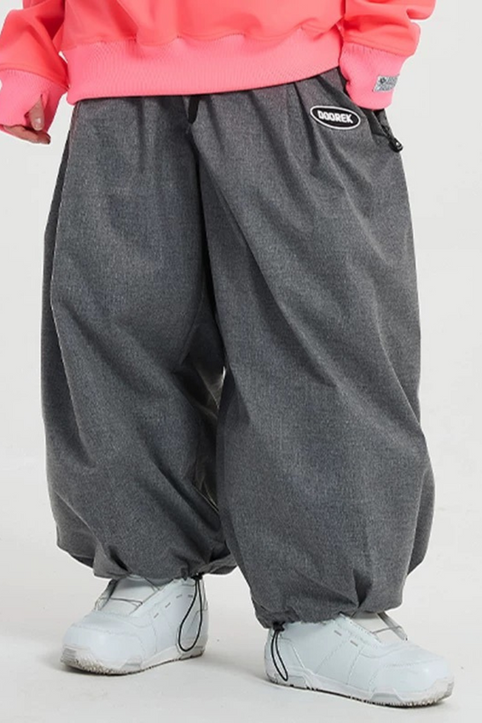 DOOREK Baggy Windproof Ski Snowboard Pants - Exile Space