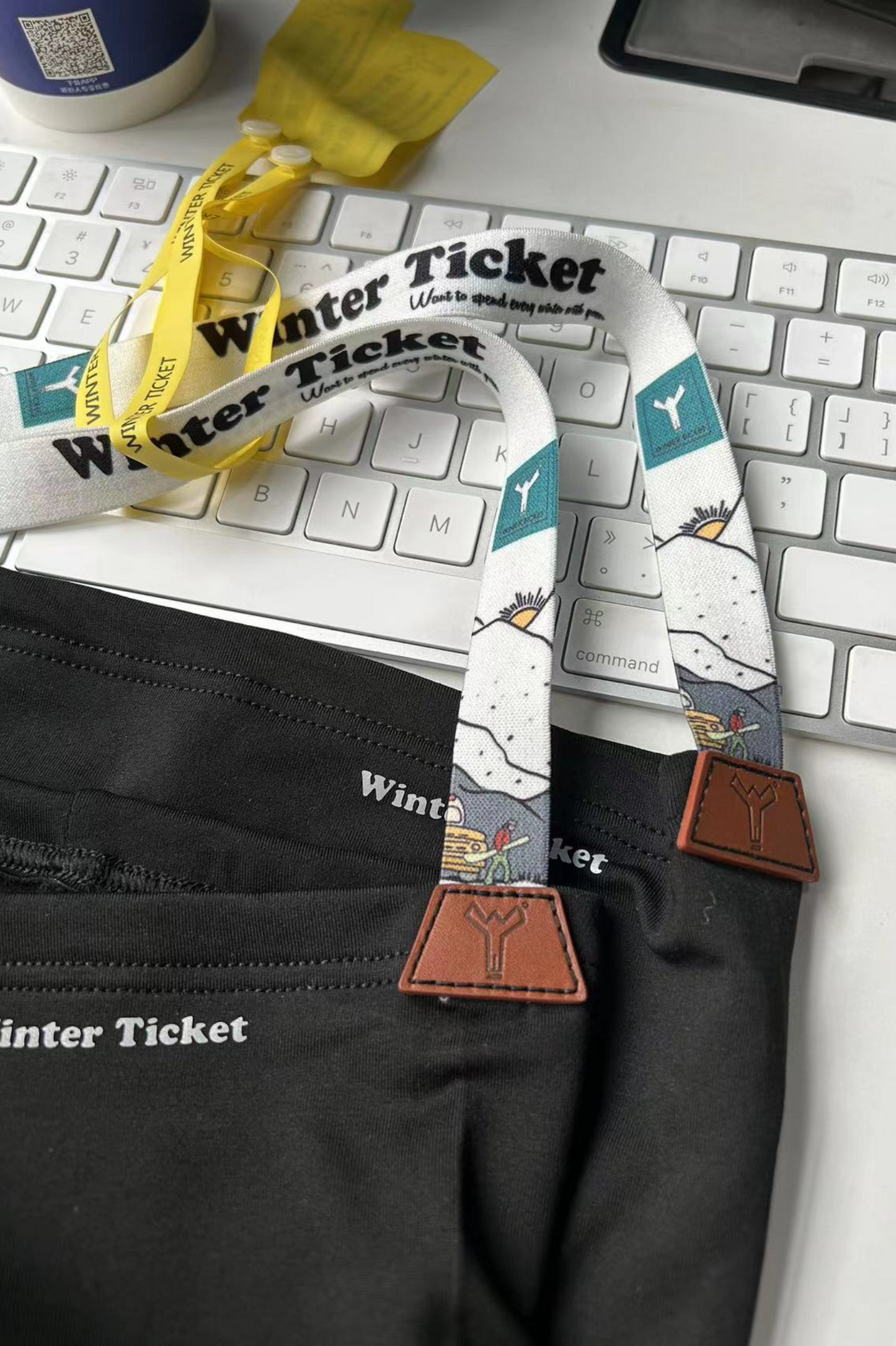 Winter Ticket Half Face Mask - Exile Space