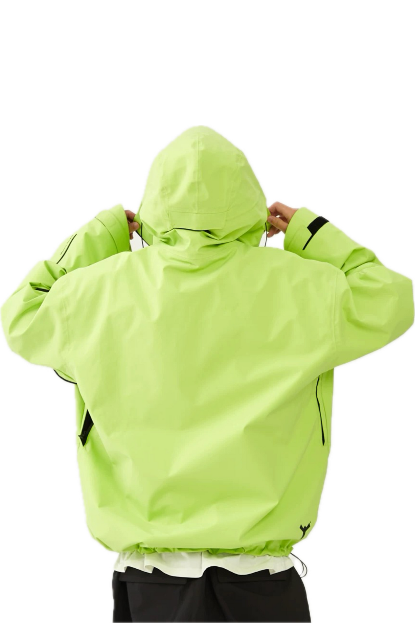 Winter Ticket 3L Freestyle Oversize Fluorescent Yellow Ski Jacket - Exile Space