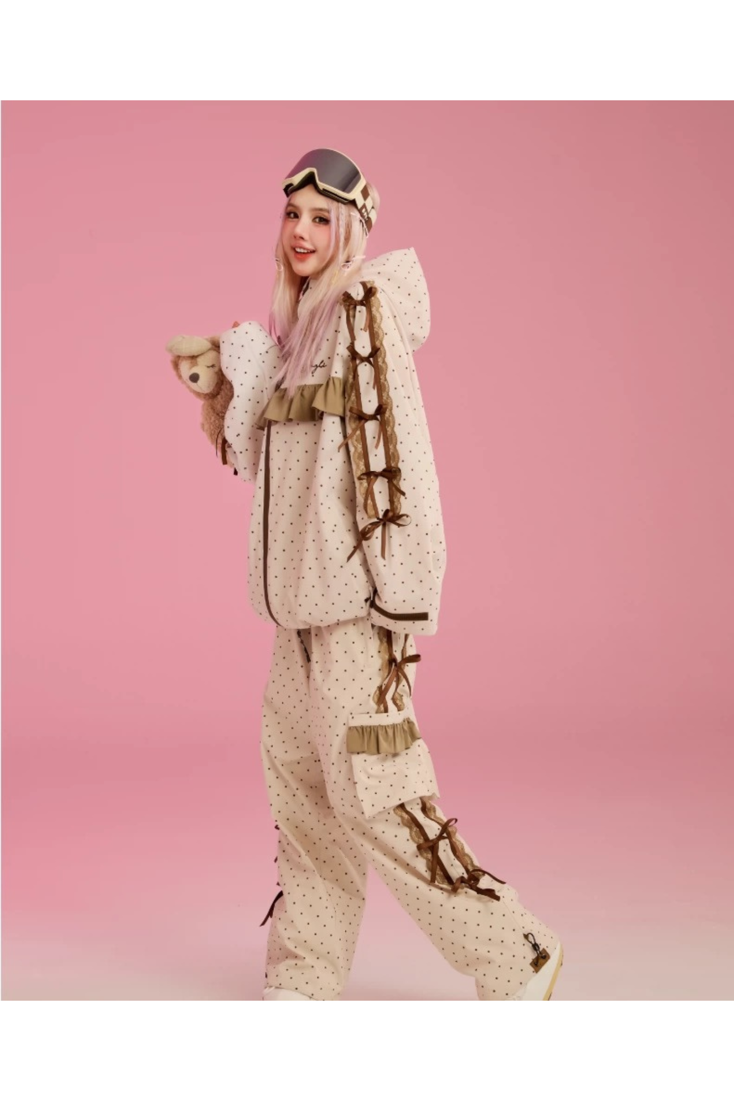 Swagli Freckles Ski Snowboard Jacket and Pants Set