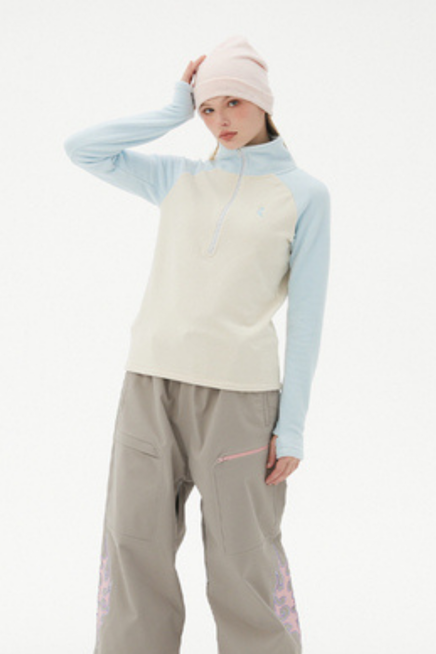 RandomPow Double-Side Fleece Mid Layer - Exile Space