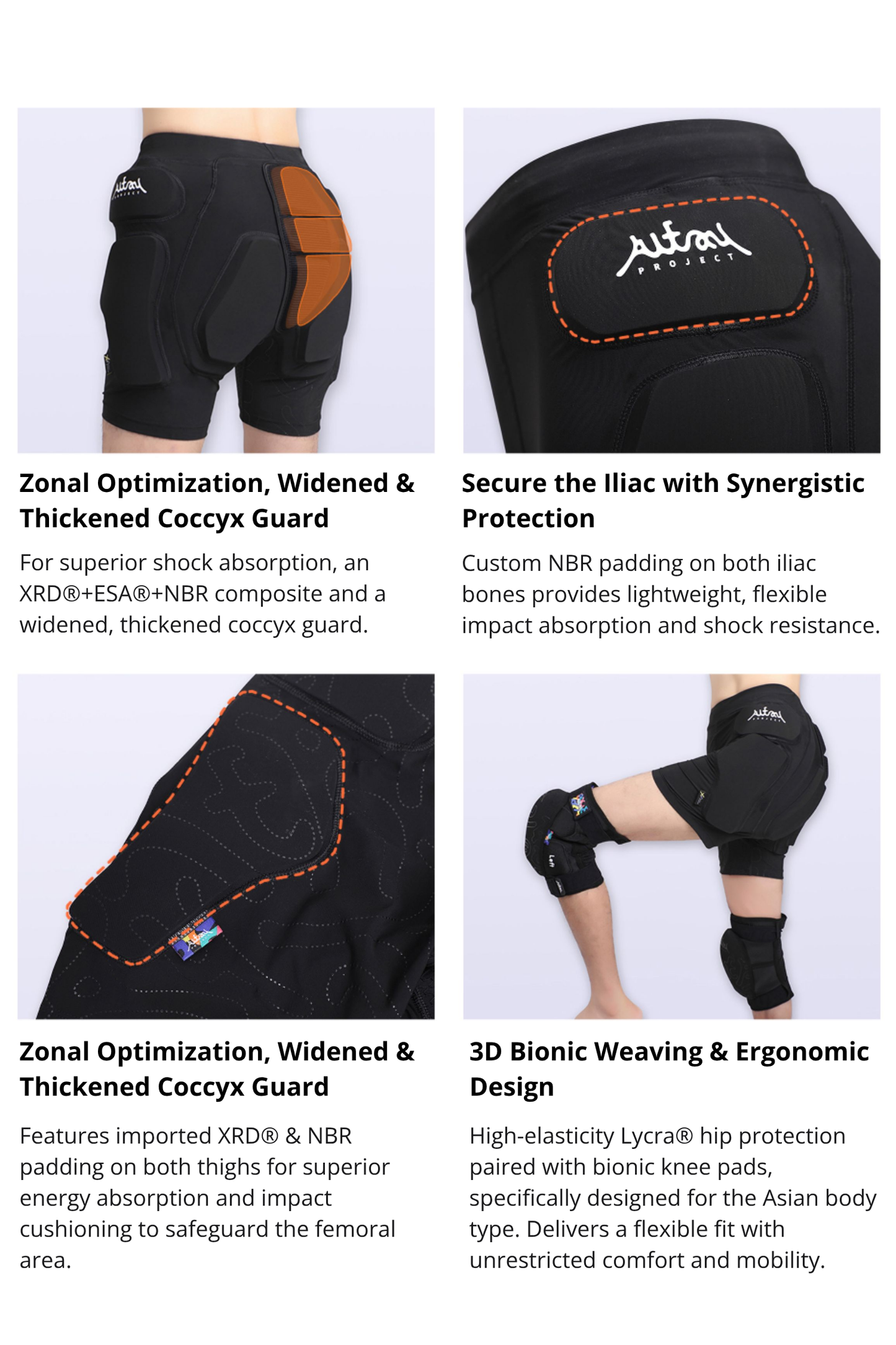 Altay Project Ski Snowboard XRD® Knee Protector