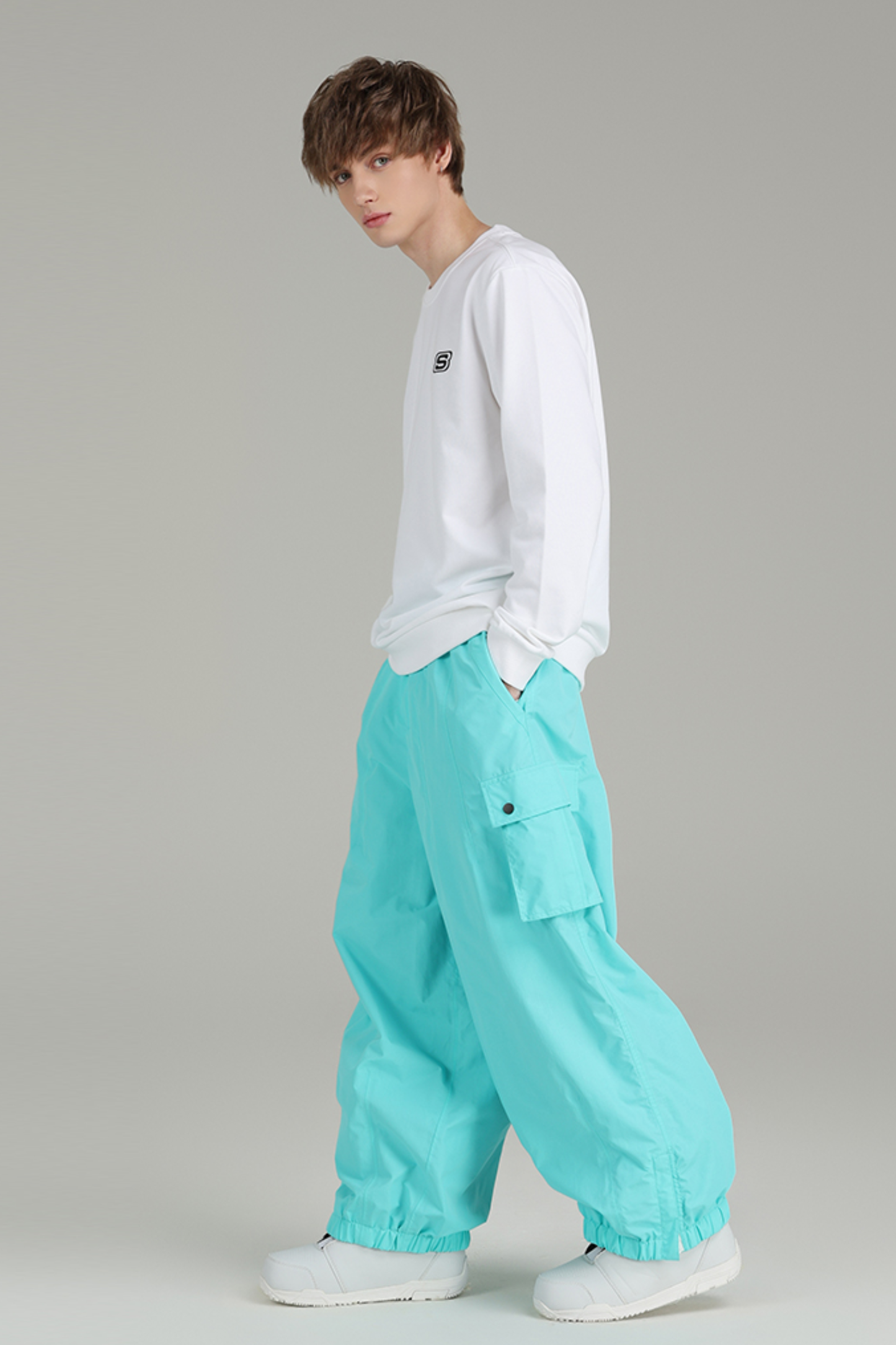 SEARIPE Loose Waterproof & Windproof Snowboard Pants Unisex