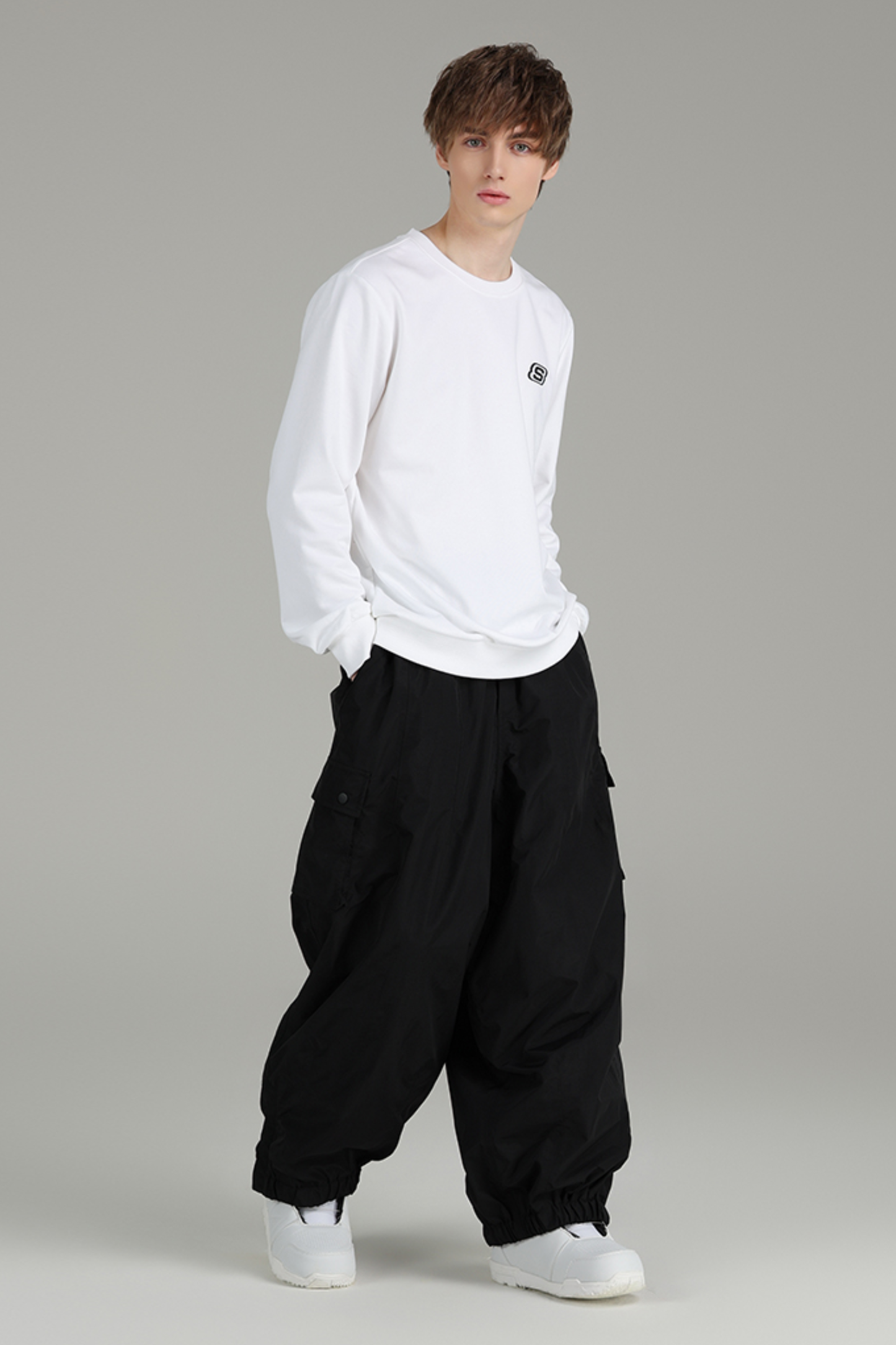 SEARIPE Loose Waterproof & Windproof Snowboard Pants Unisex