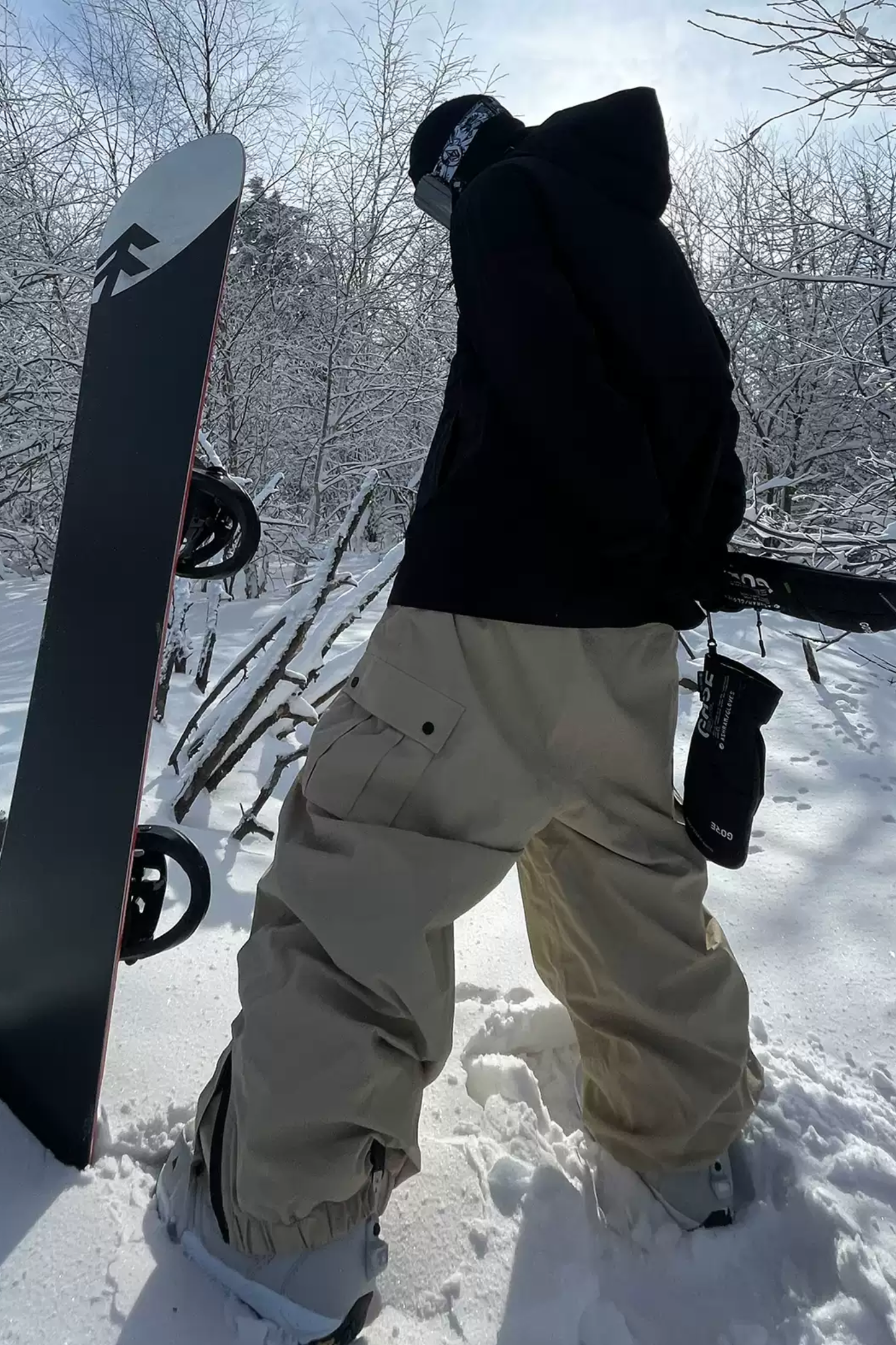 SEARIPE Loose Waterproof & Windproof Snowboard Pants Unisex