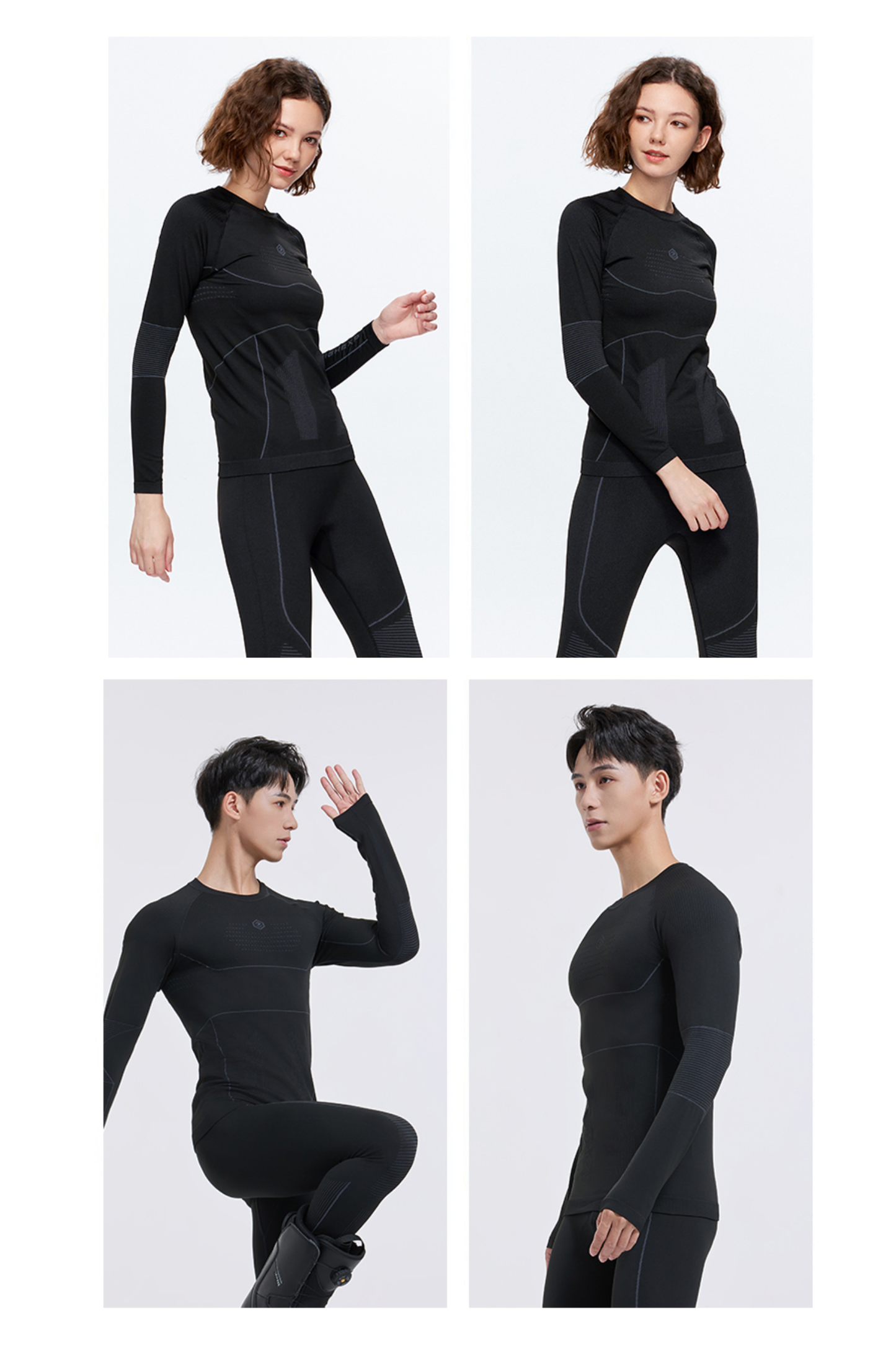 HIGH EXPERIENCE Moisture-Wicking Thermal Base Layer Set