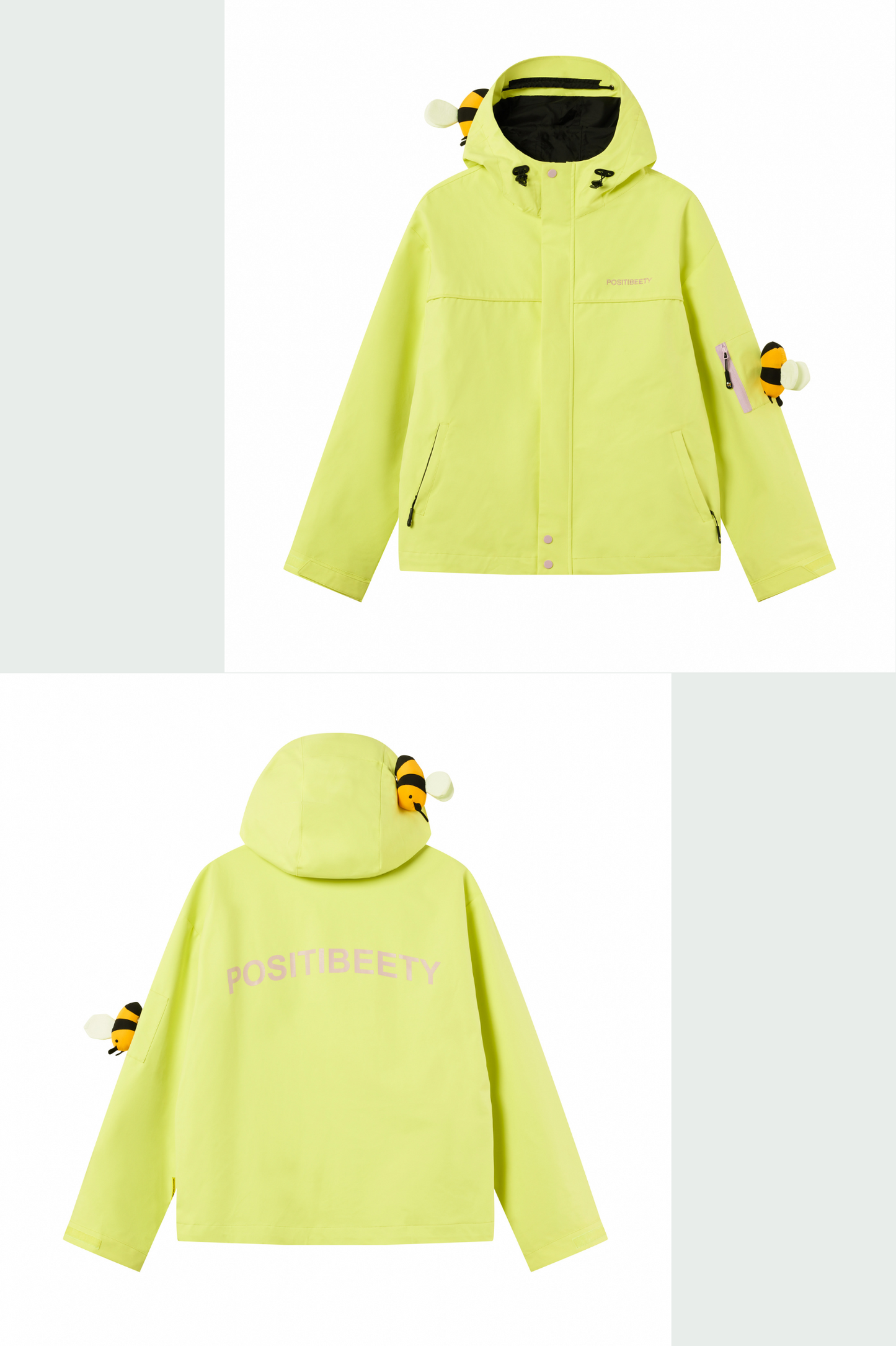 Positibeety 3L Detachable Bee Two-Piece Set - Exile Space