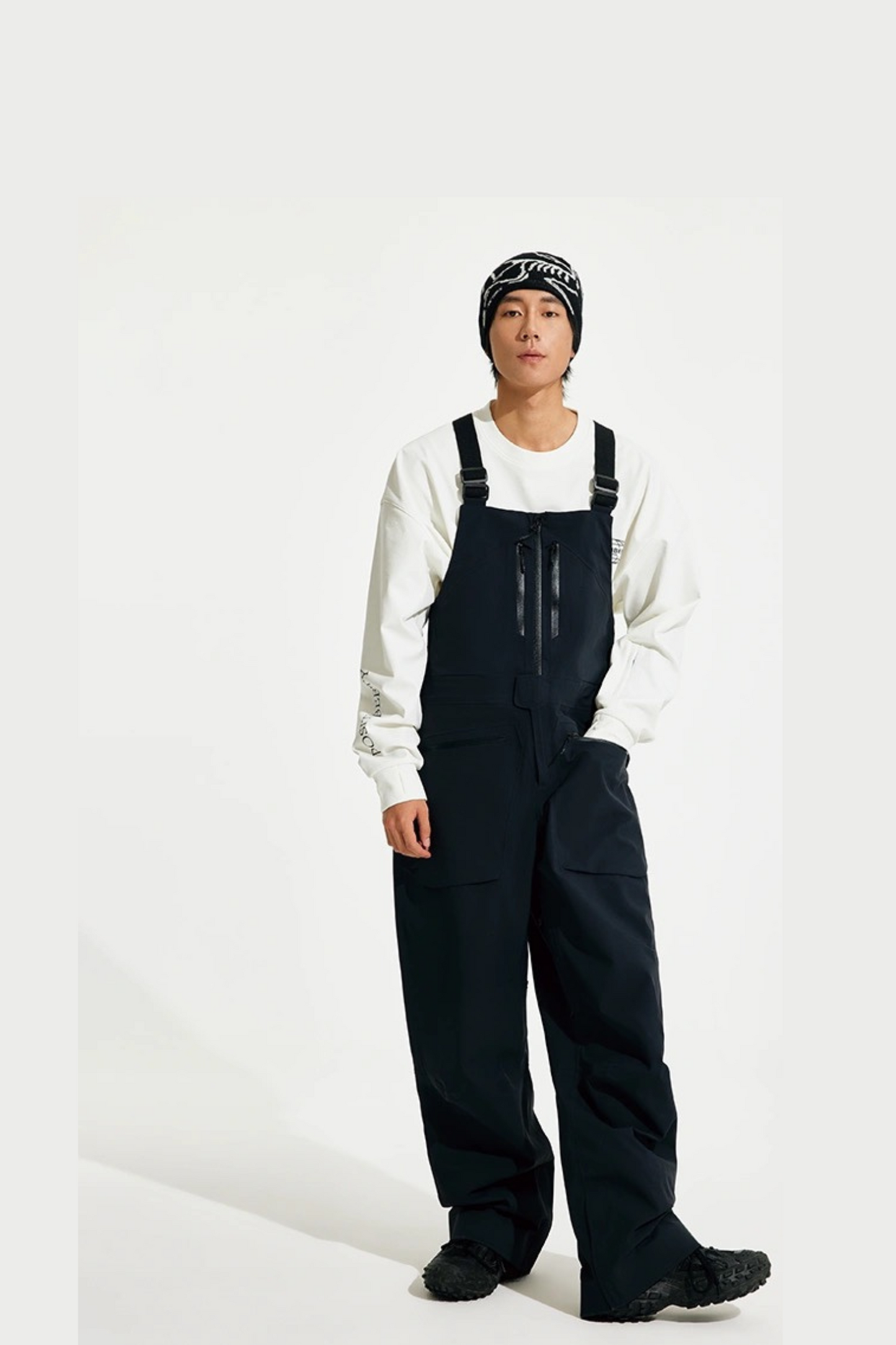 Positibeety 3L Ski Snowboard Bib Pants Suit Set - Exile Space