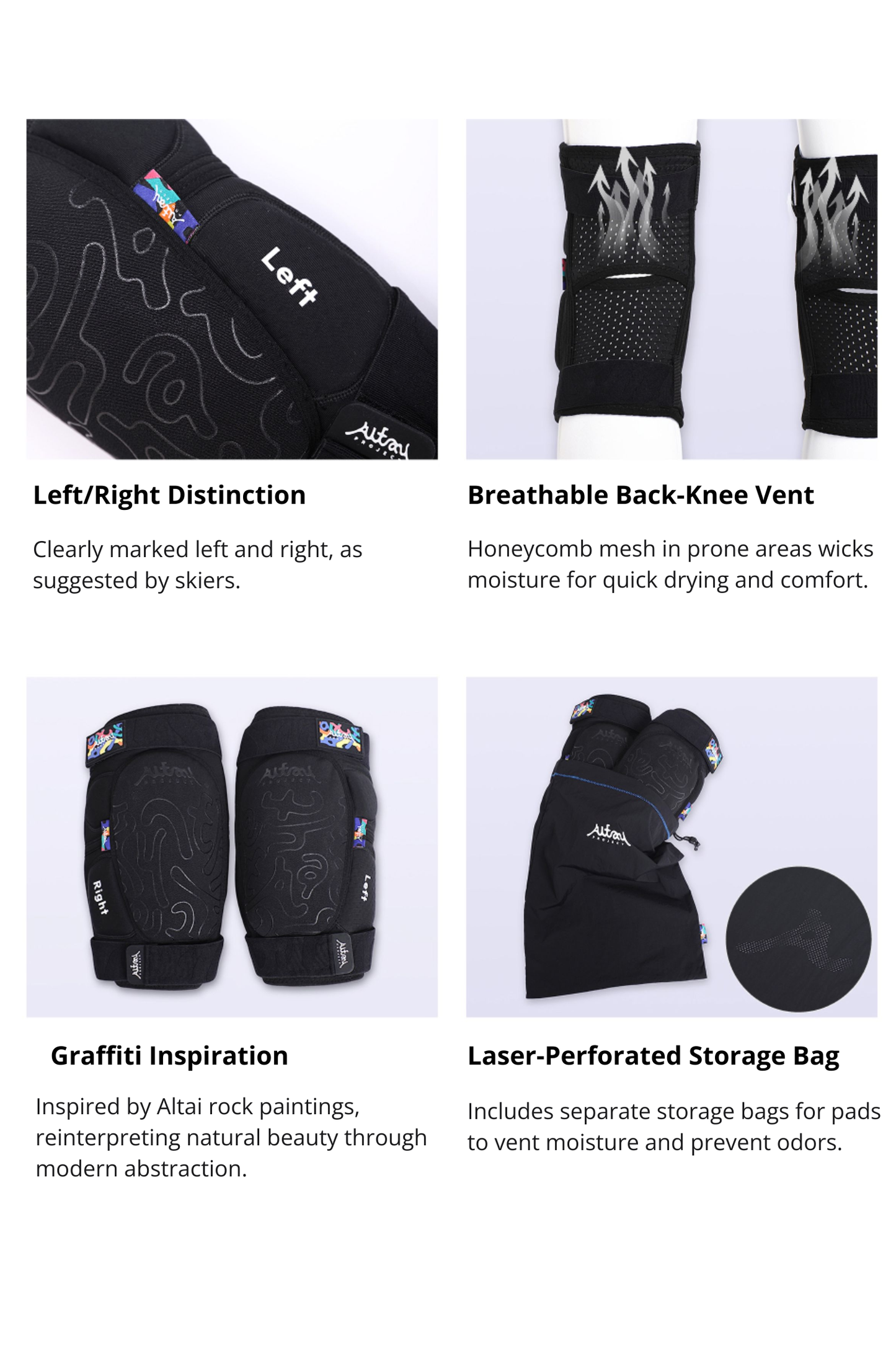 Altay Project Ski Snowboard XRD® Knee Protector