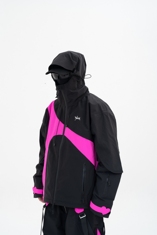 WELEM 3L Afterglow Snowsuit Set Black Rose - Exile Space