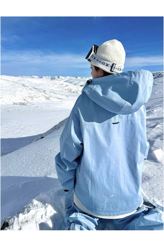 Renchilli Ocean Blue Snowboard Jacket and Pants Set