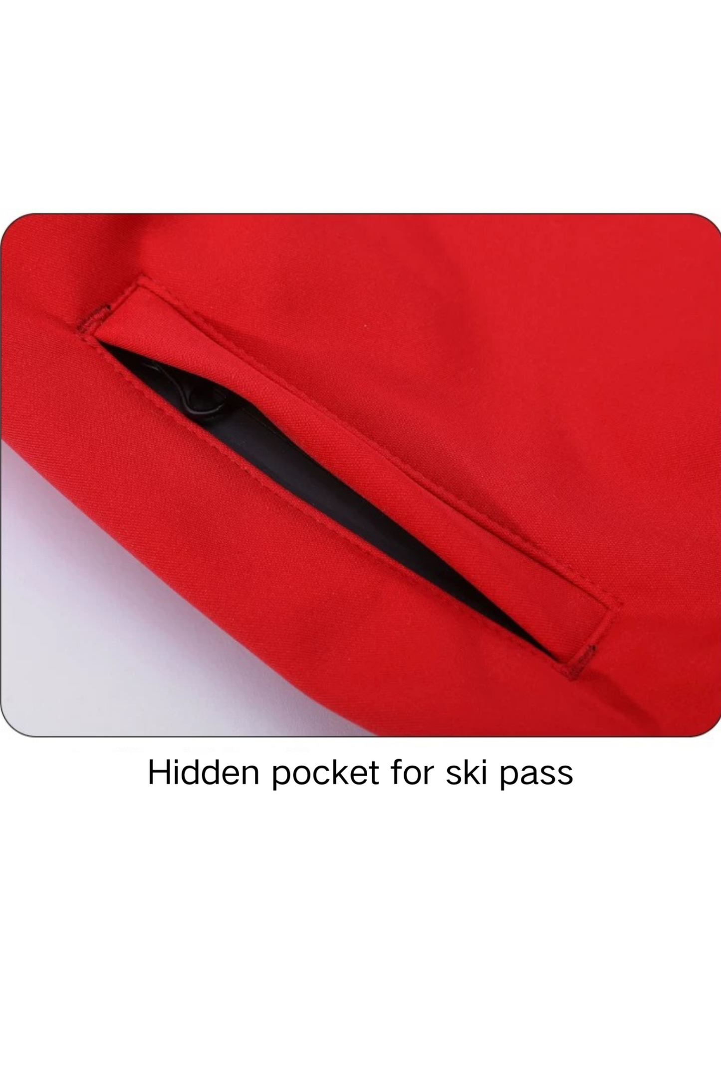 DOOREK Bunny Ear Ski Snowboard Waterproof Hoodie