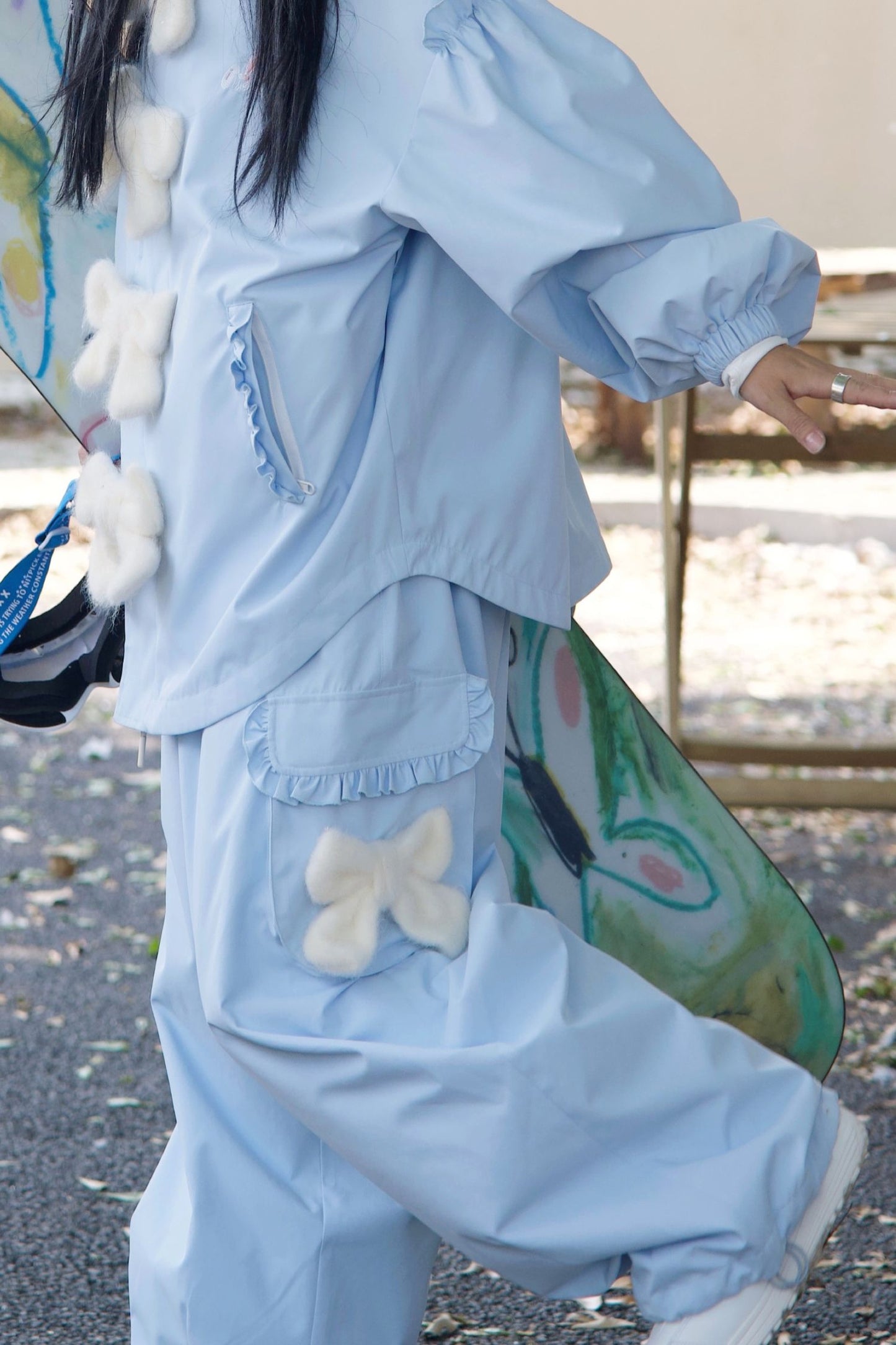 LMDSNOW Light Blue Snowsuit Set - Exile Space