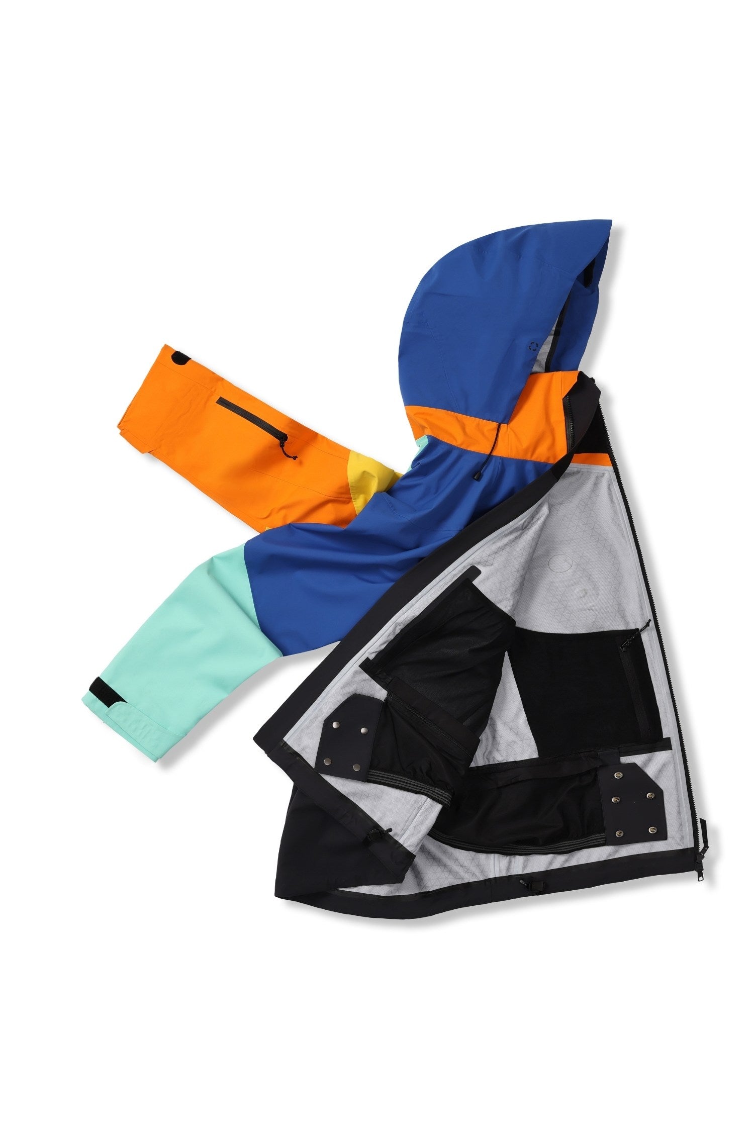 Altay Project 3L Ski Snowboard Jacket Color Blocks - Exile Space