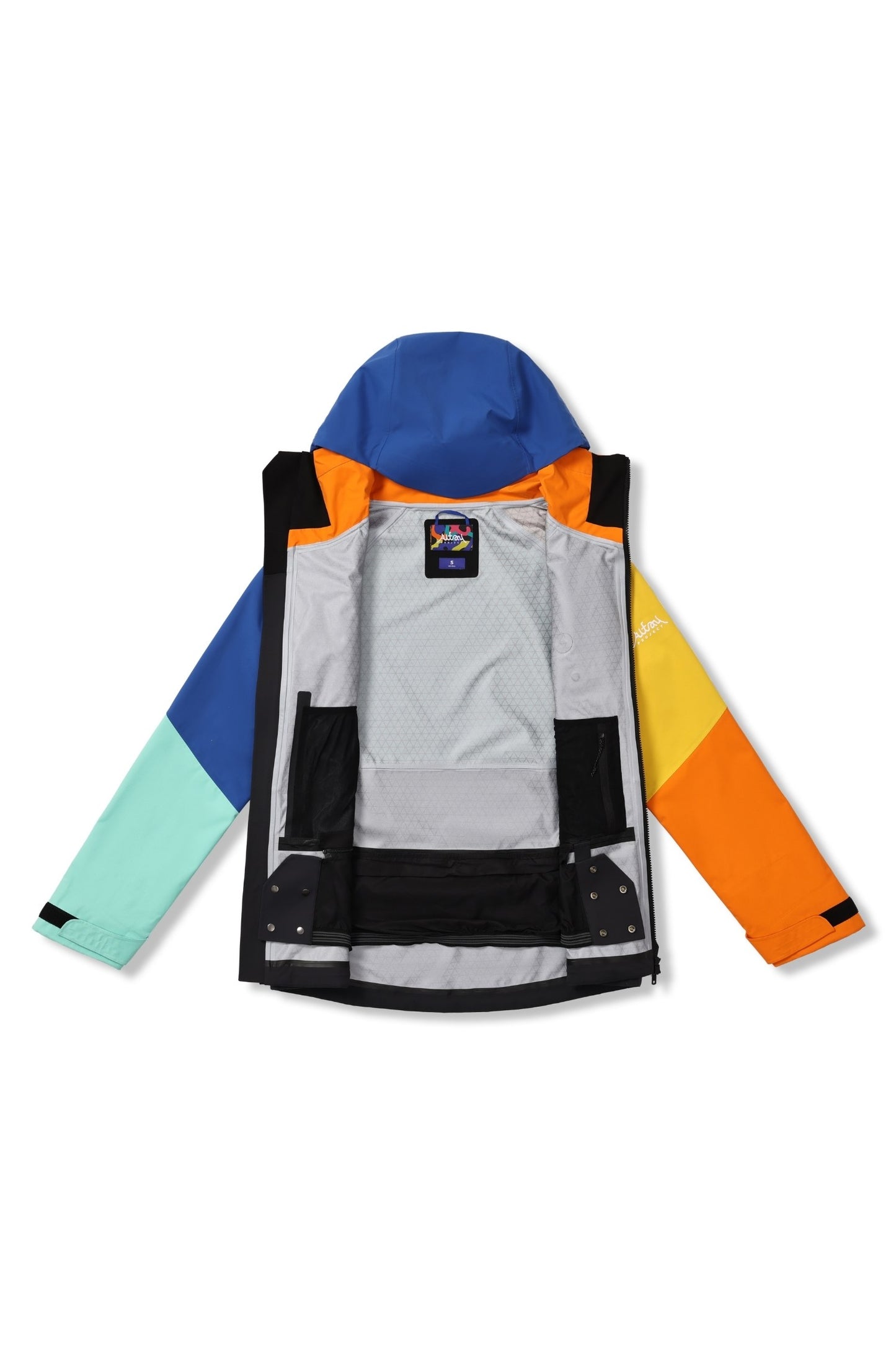 Altay Project 3L Ski Snowboard Jacket Color Blocks - Exile Space