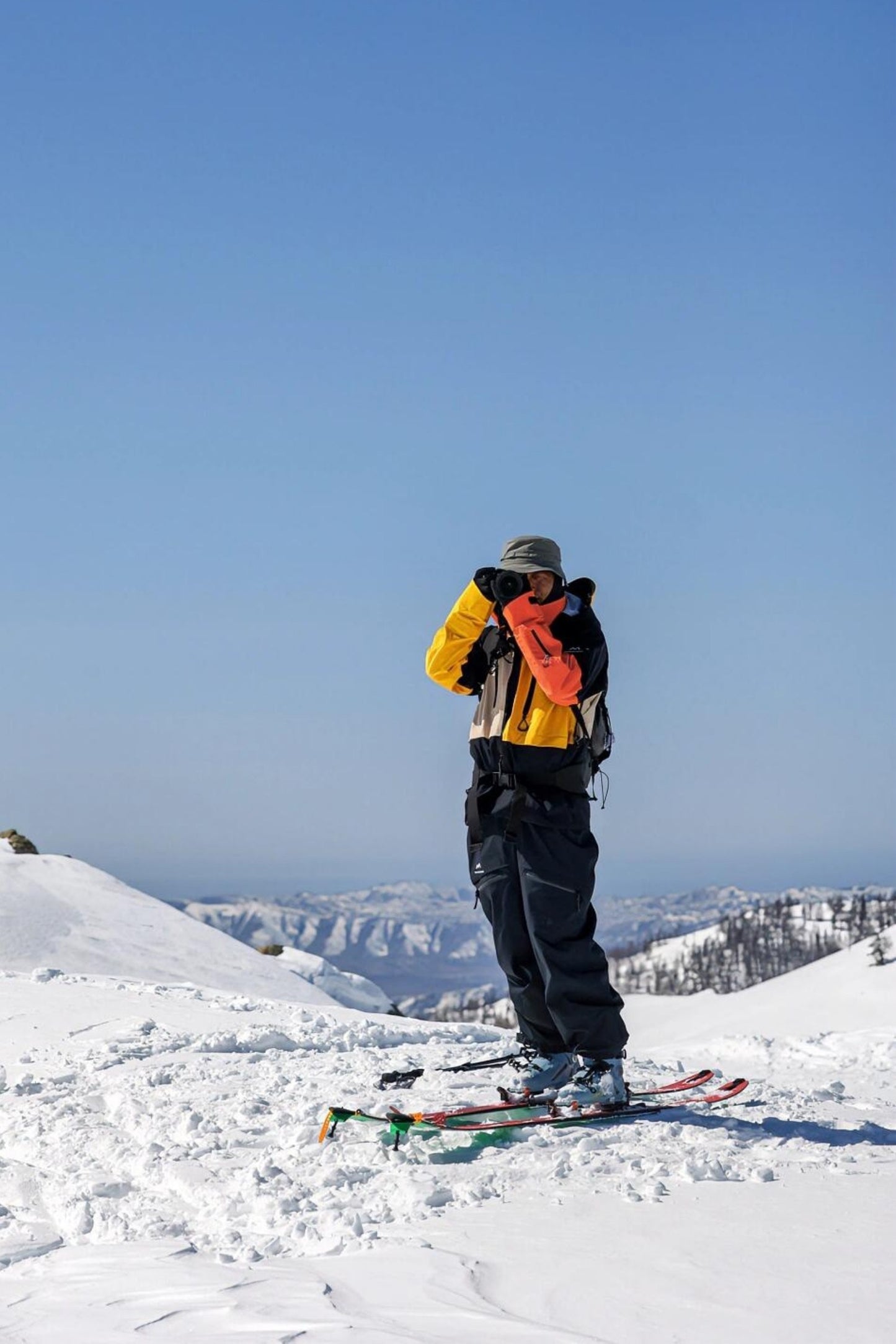 Altay Project 3L Ski Snowboard Jacket Color Blocks - Exile Space