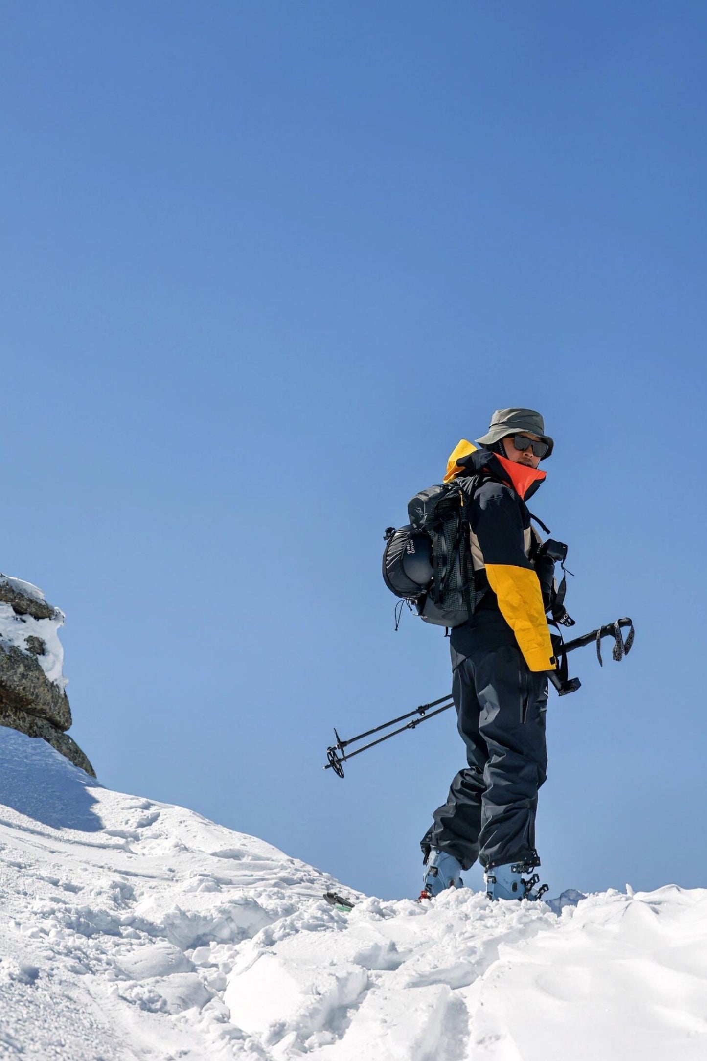 Altay Project 3L Ski Snowboard Jacket Color Blocks - Exile Space