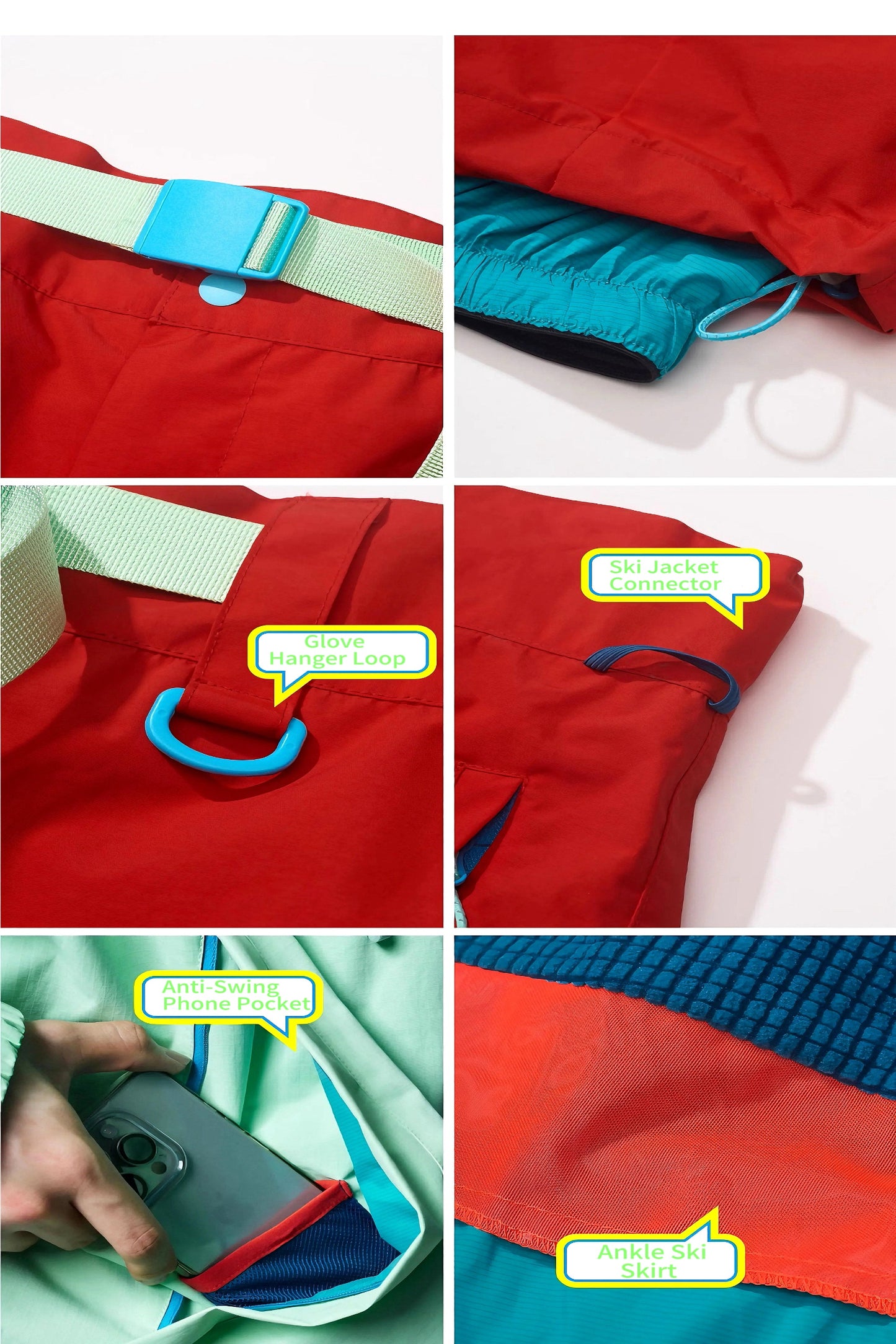 OddyEddy Free Spirit Baggy Snowboard Pants- Unisex