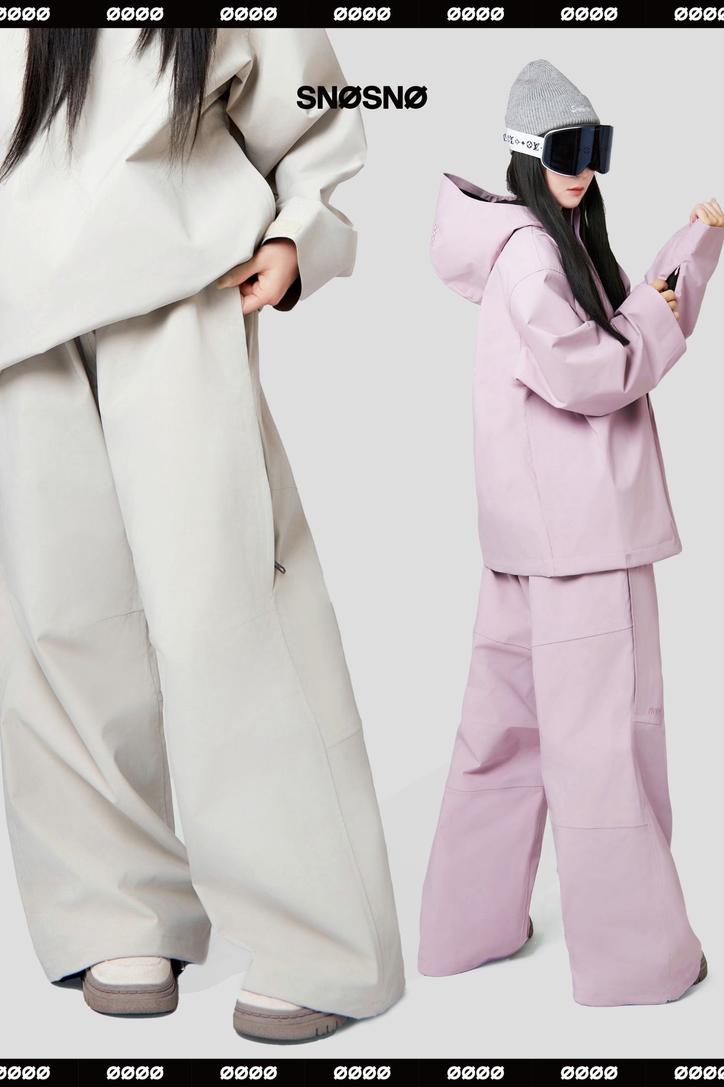 SNOSNO Chill Ski Snowboard Pants - Exile Space