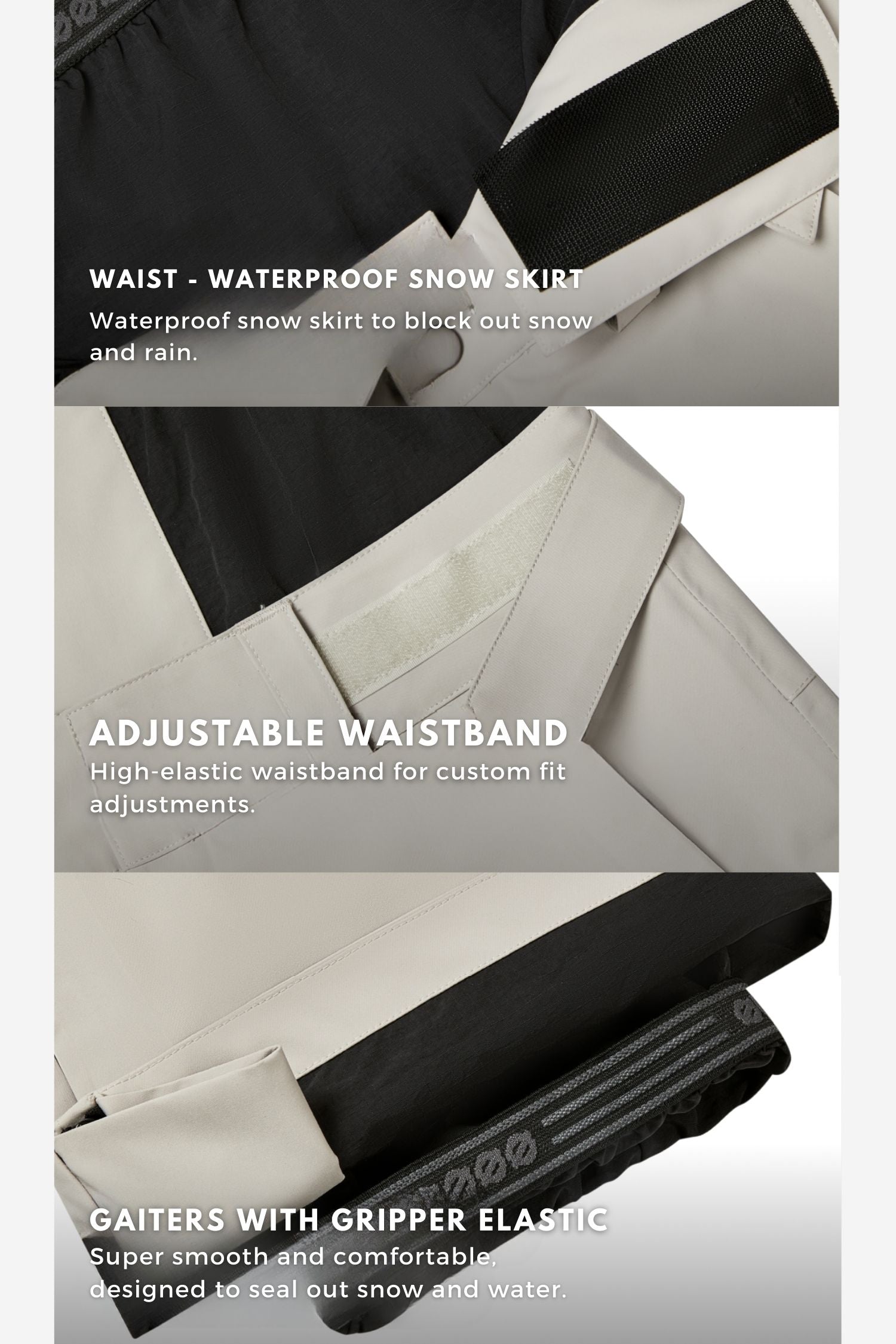 SNOSNO FrostFit Ski Snowboard Pants - Exile Space