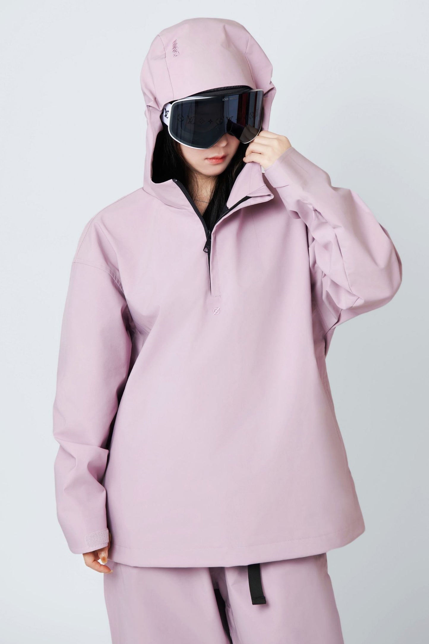 SNOSNO Ski Snowboard Half-Zip Jacket - Exile Space