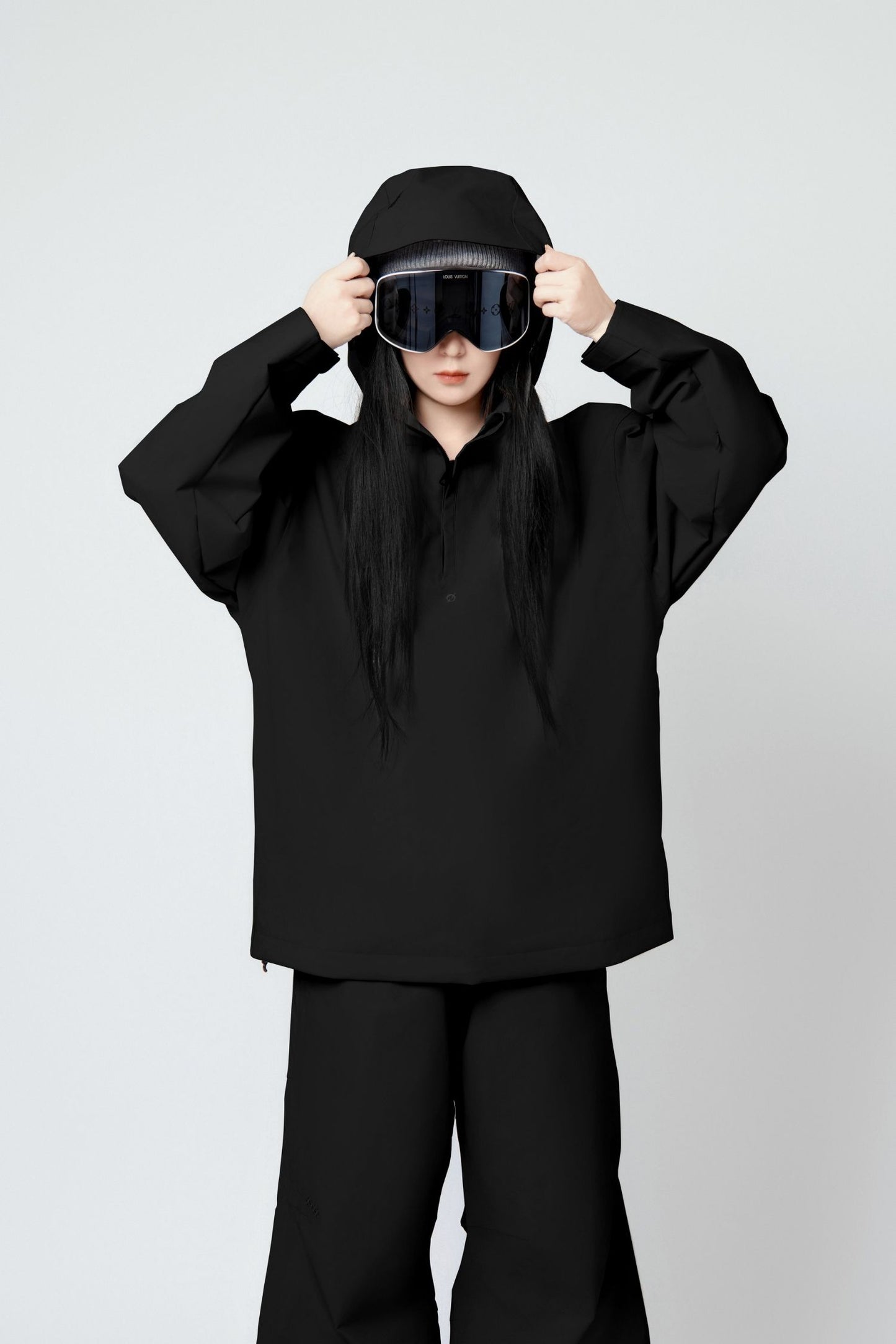 SNOSNO Ski Snowboard Half-Zip Jacket - Exile Space