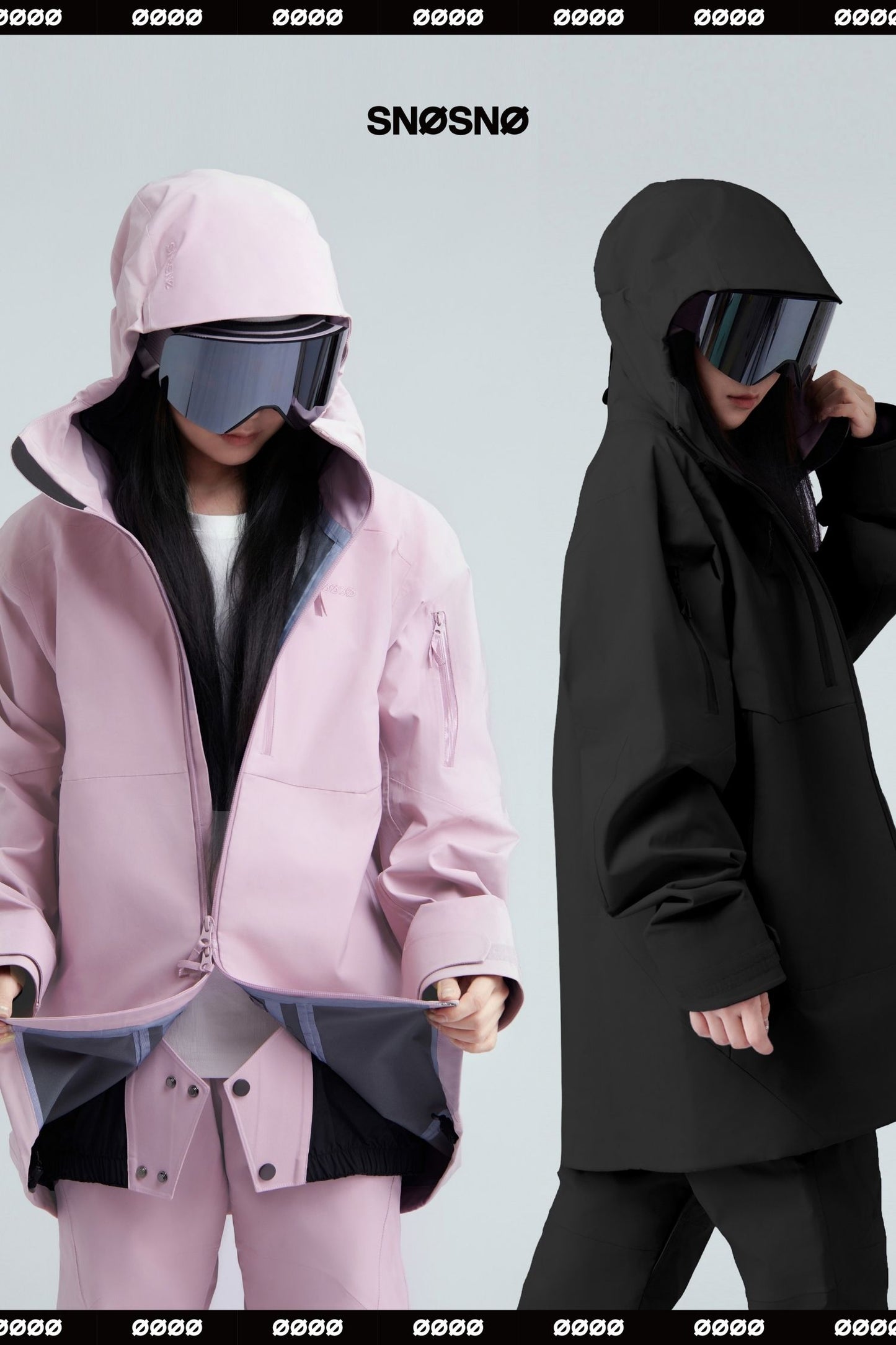SNOSNO Ski Snowboard Jacket - Exile Space