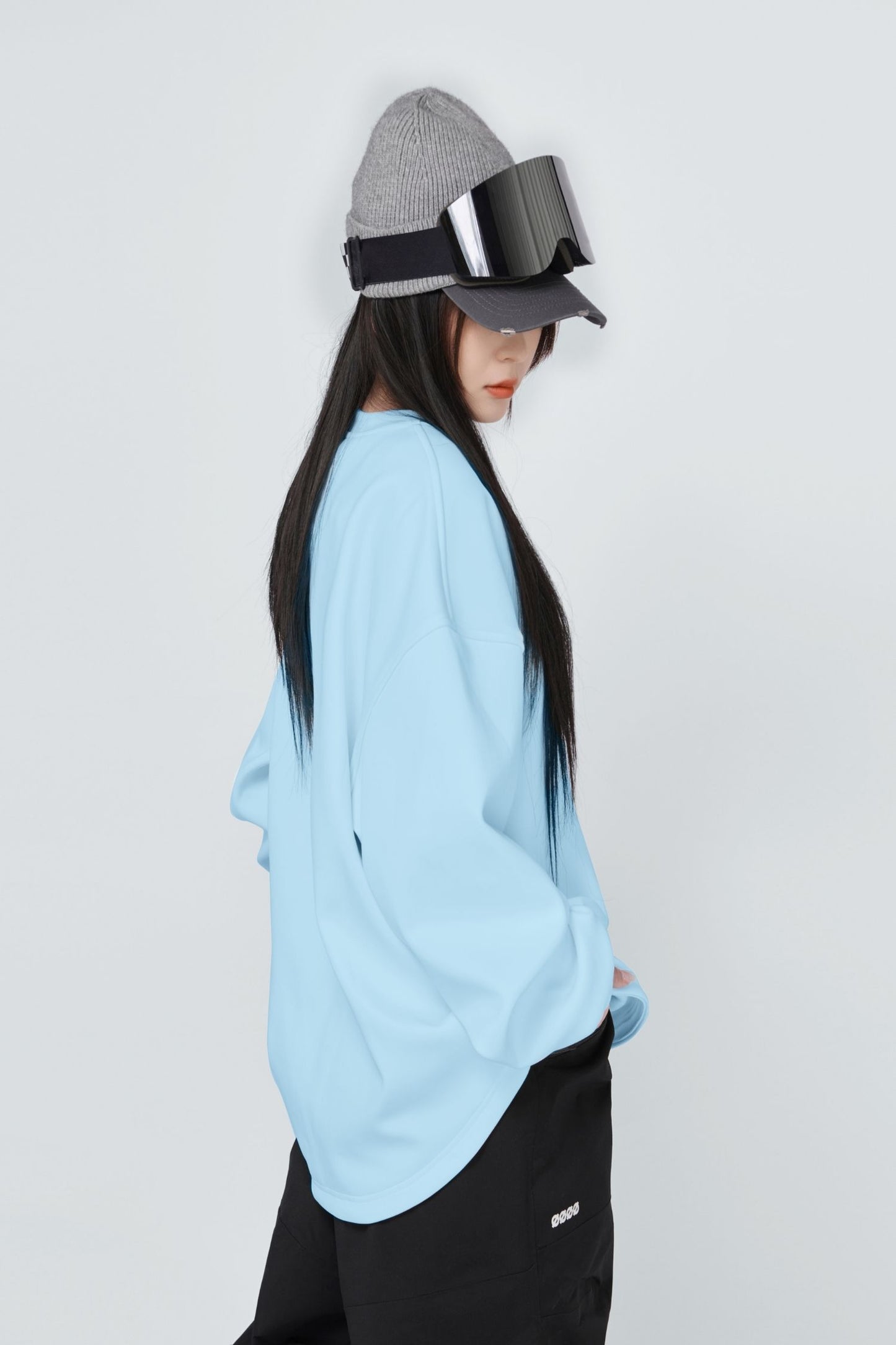 SNOSNO Ski Snowboard Long Sleeve Shirt - Exile Space
