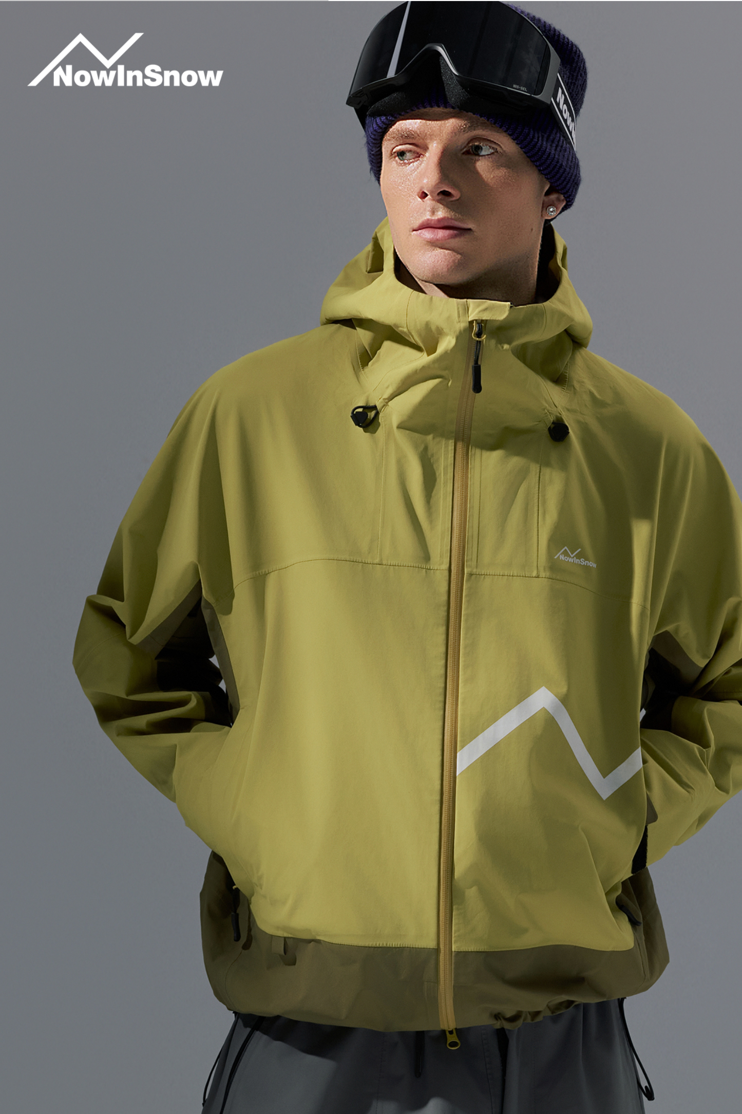 NIS 25/26 Ember 3L Snowboard Ski Jacket - Exile Space