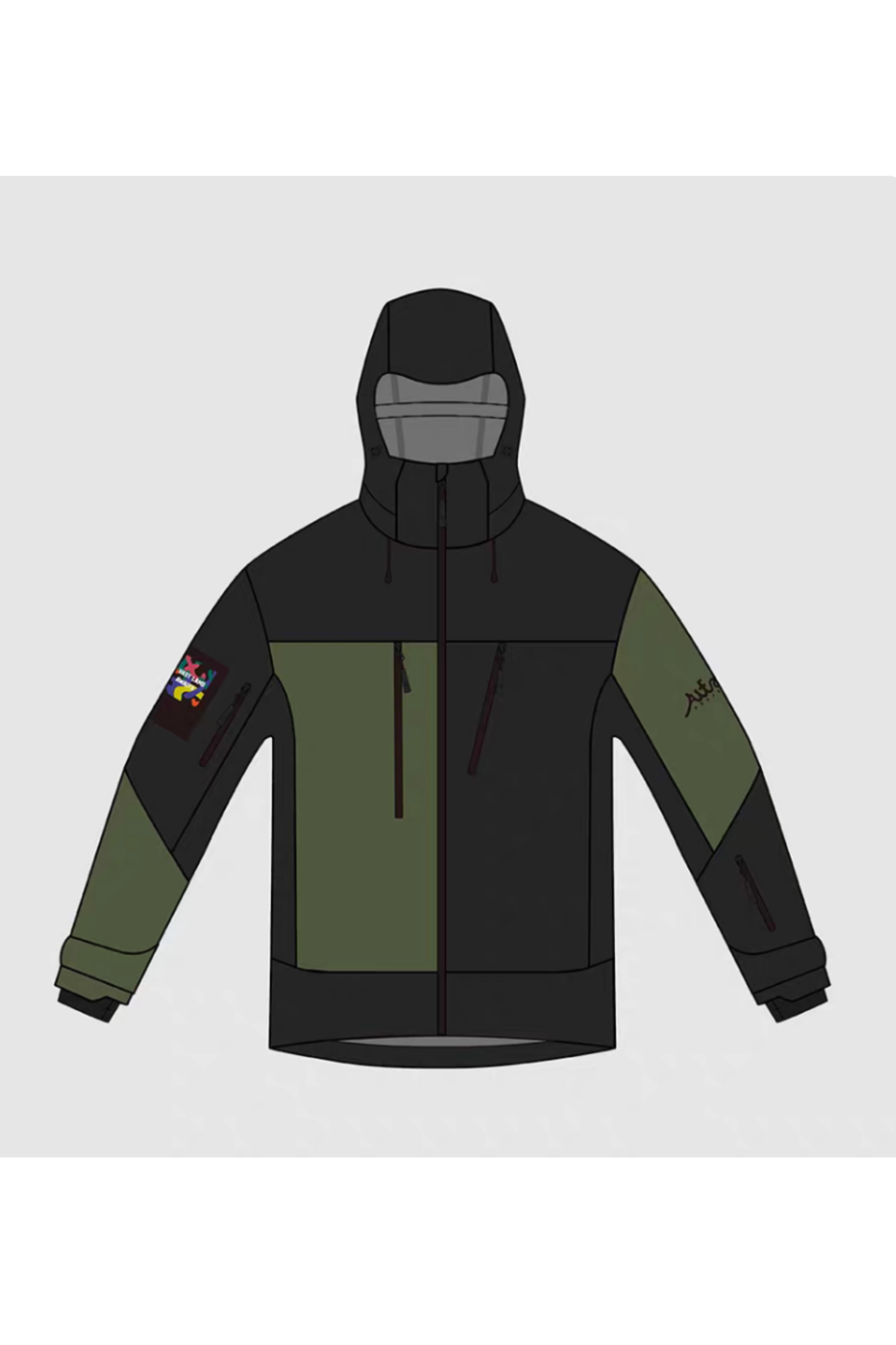 Altay Project 3L Guide Series Ski Suit - Exile Space