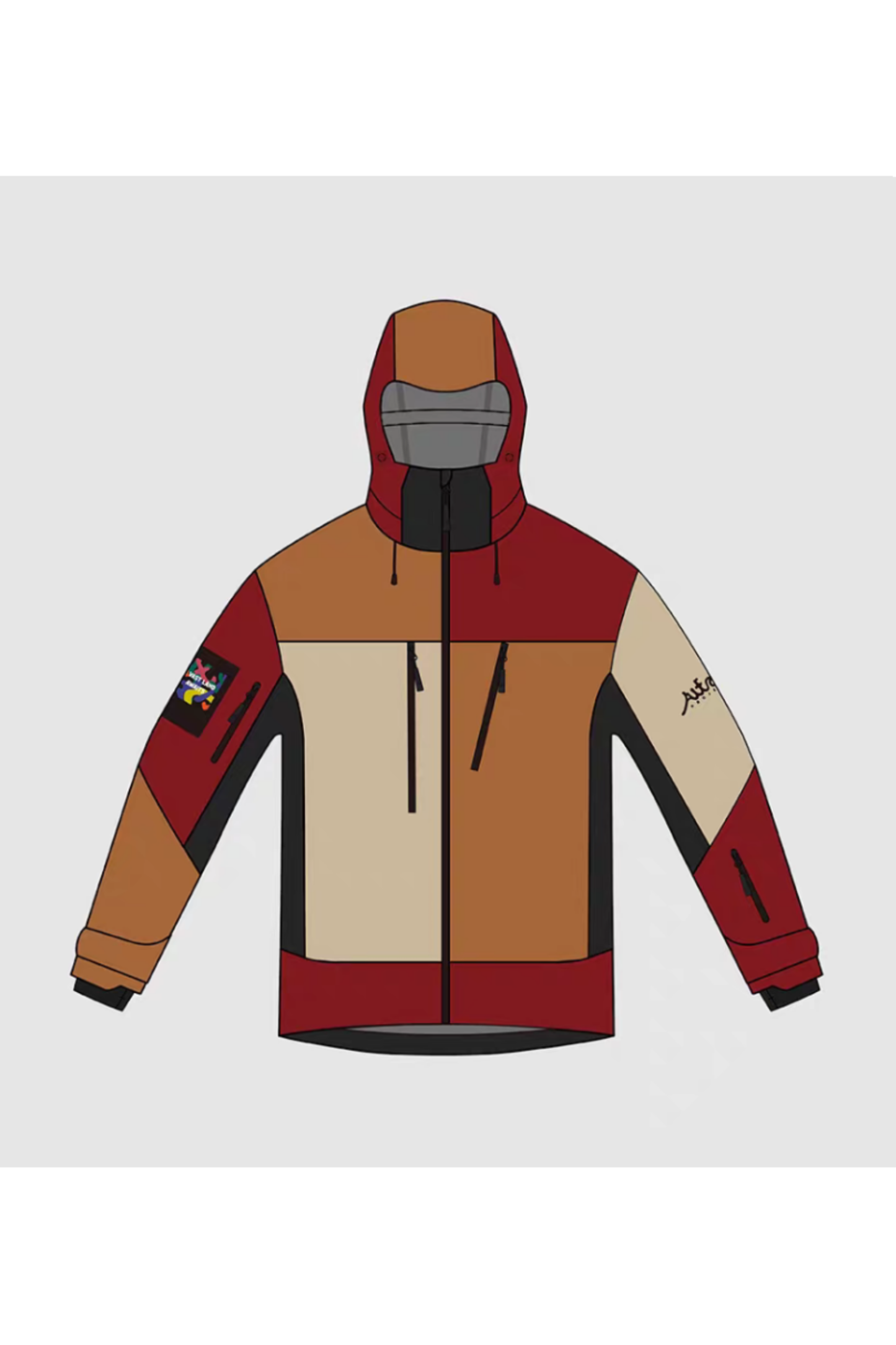 Altay Project 3L Guide Series Ski Suit - Exile Space