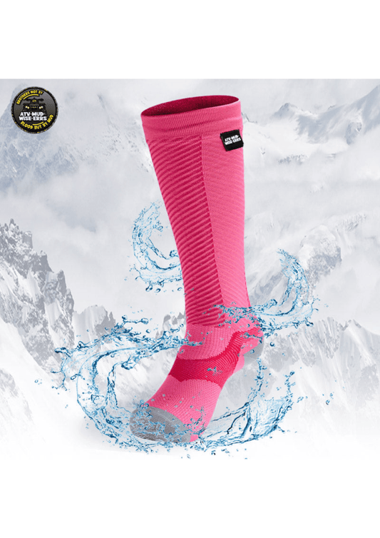 Leakdry Waterproof Breathable Socks Ultra Compression Knee High