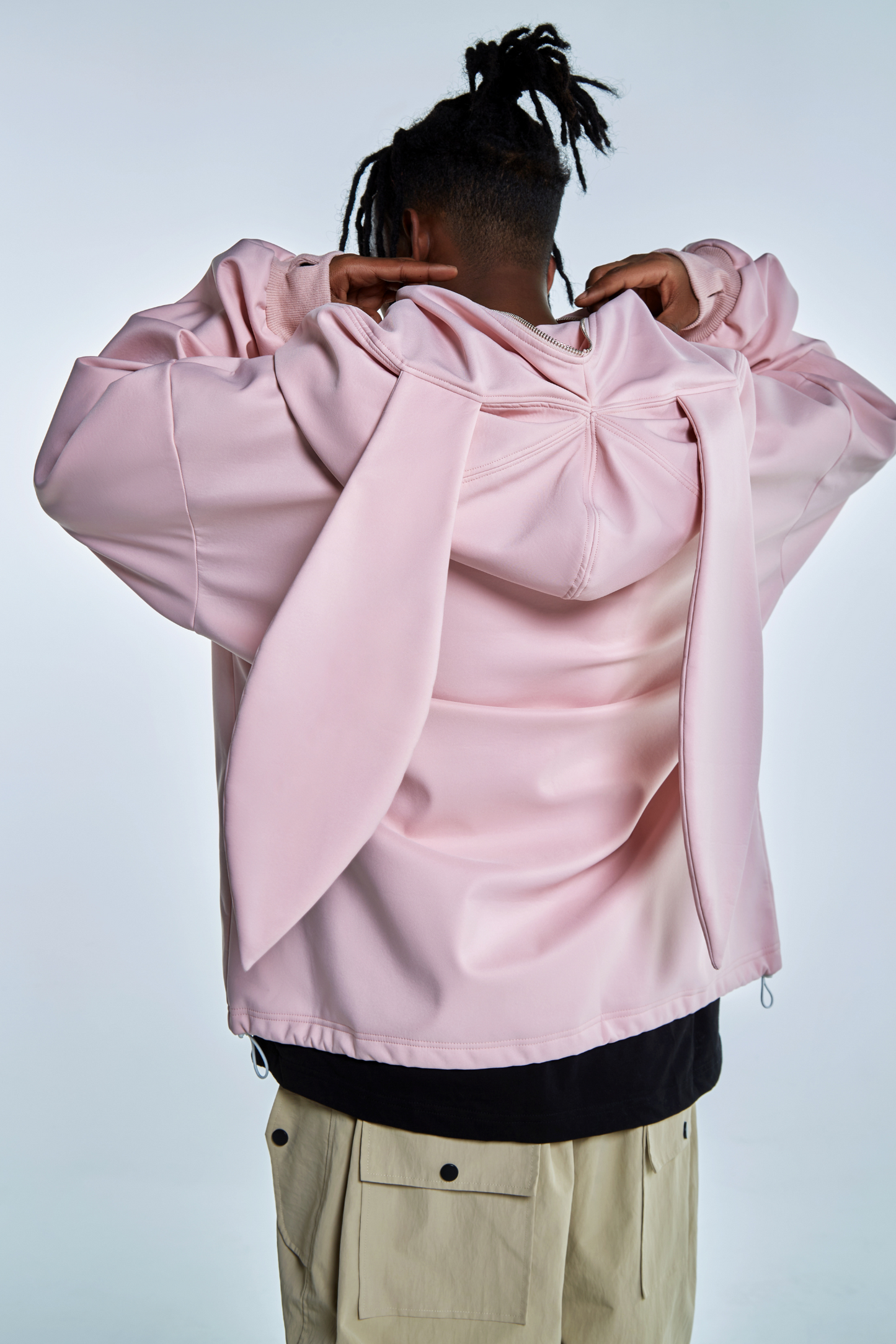 RenChill Rabbit Ear Pullover Tech Hoodies exile.space