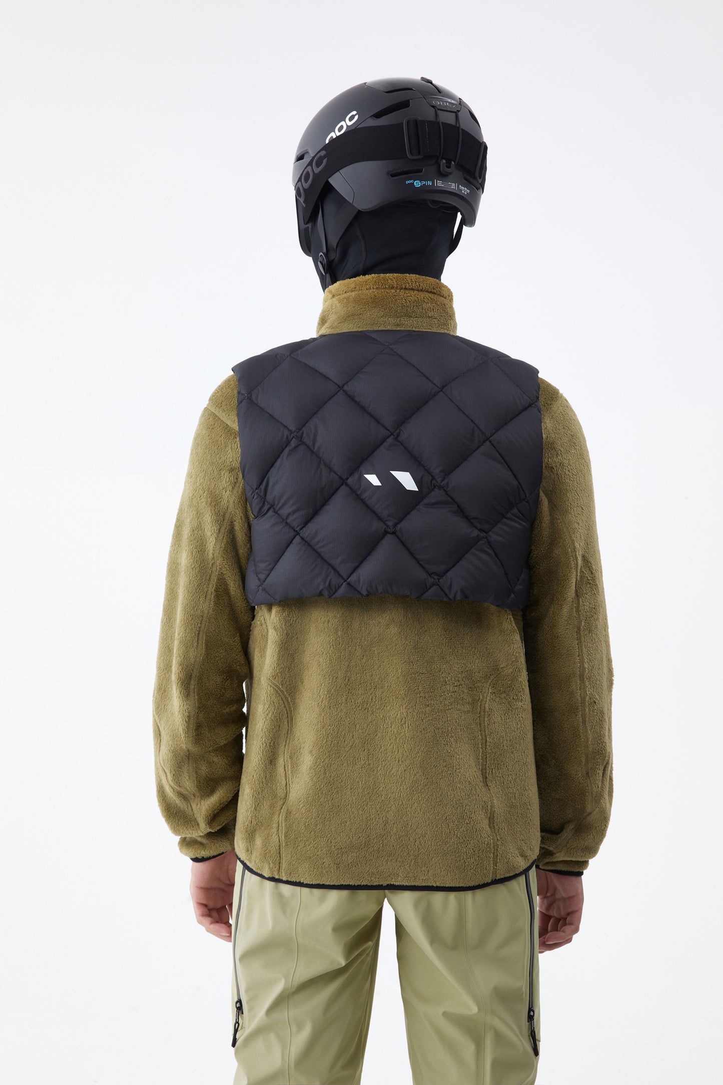 SHUNWEI STUDIO 2-In-1 Fleece Jacket exile space olive