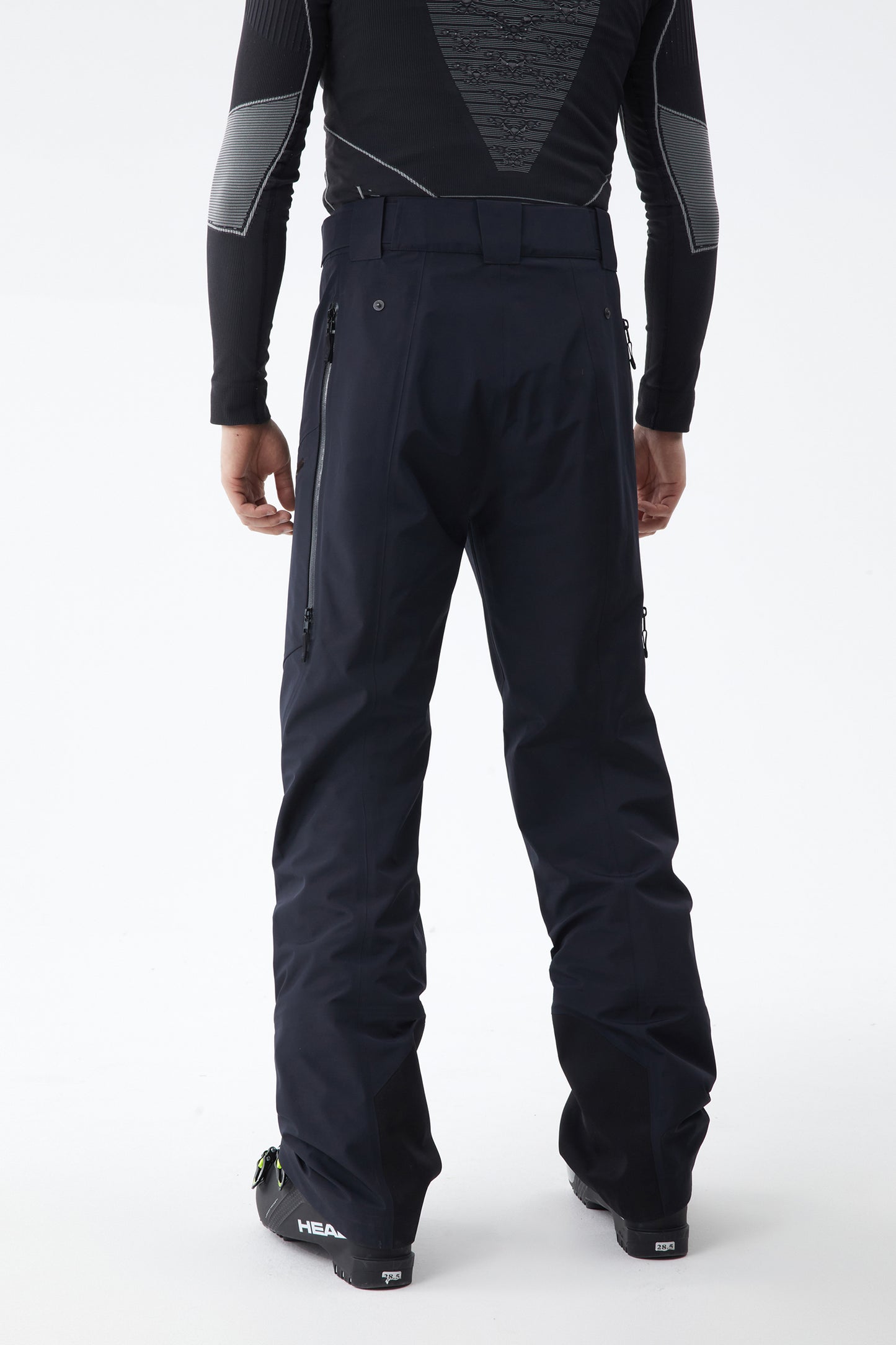 SHUNWEI STUDIO 3L SNOW PANTS exile space black