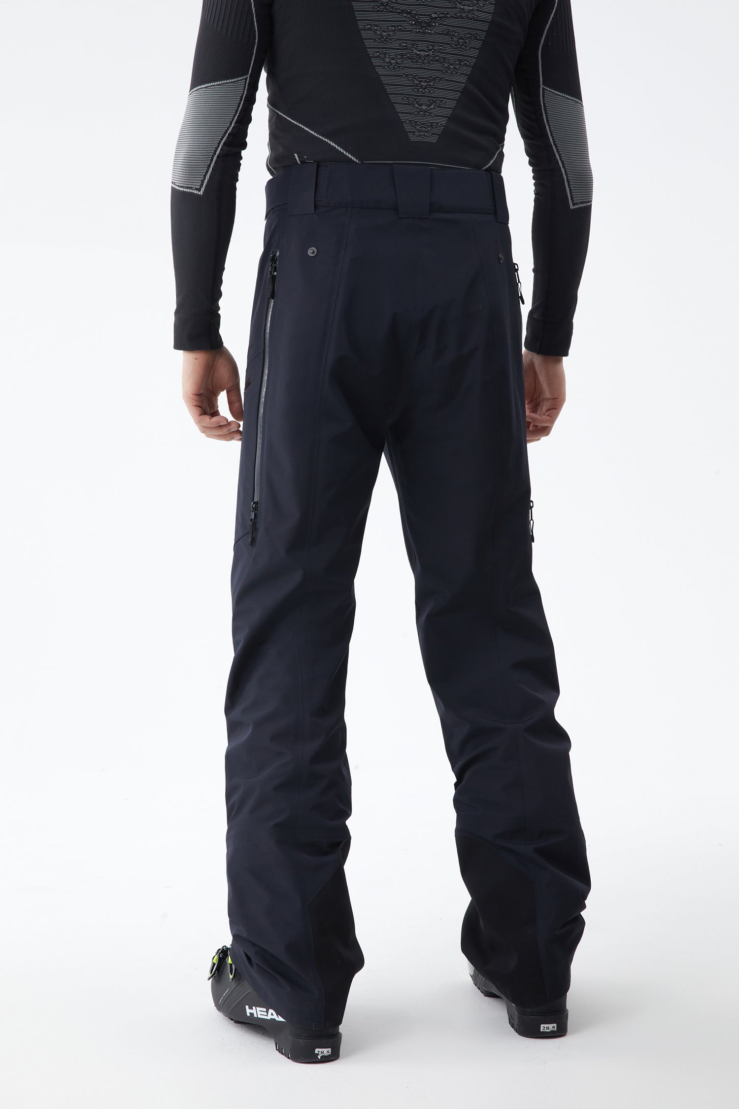 SHUNWEI STUDIO 3L SNOW PANTS exile space black