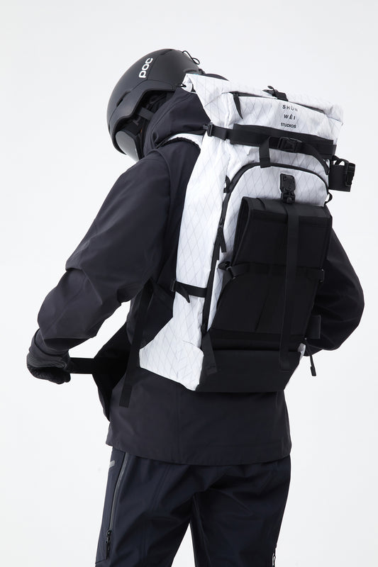 SHUNWEI STUDIO Backpack exile space white