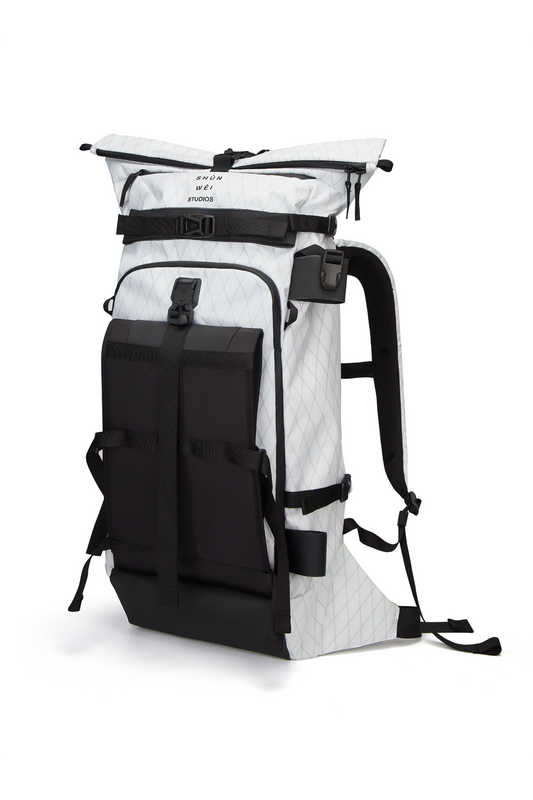 SHUNWEI STUDIO Backpack exile space white