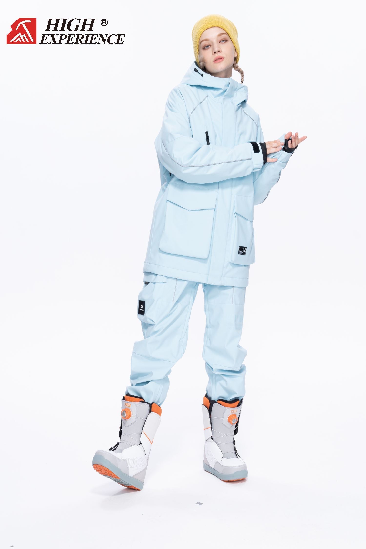 exile space HIGH EXP Two Pieces Snowsuit blue