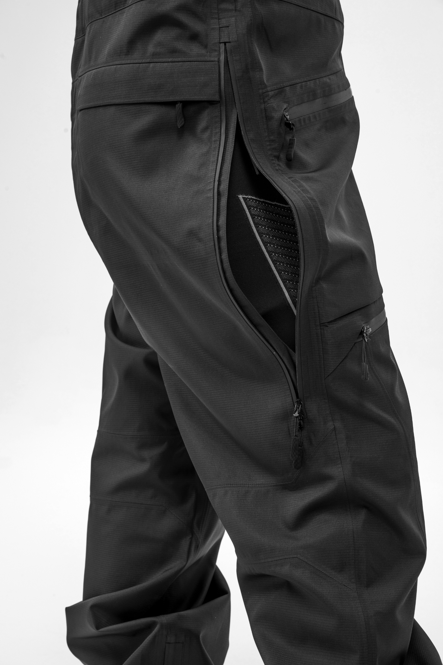 Mountain Moods 3L Snow Bib Pants exile space black