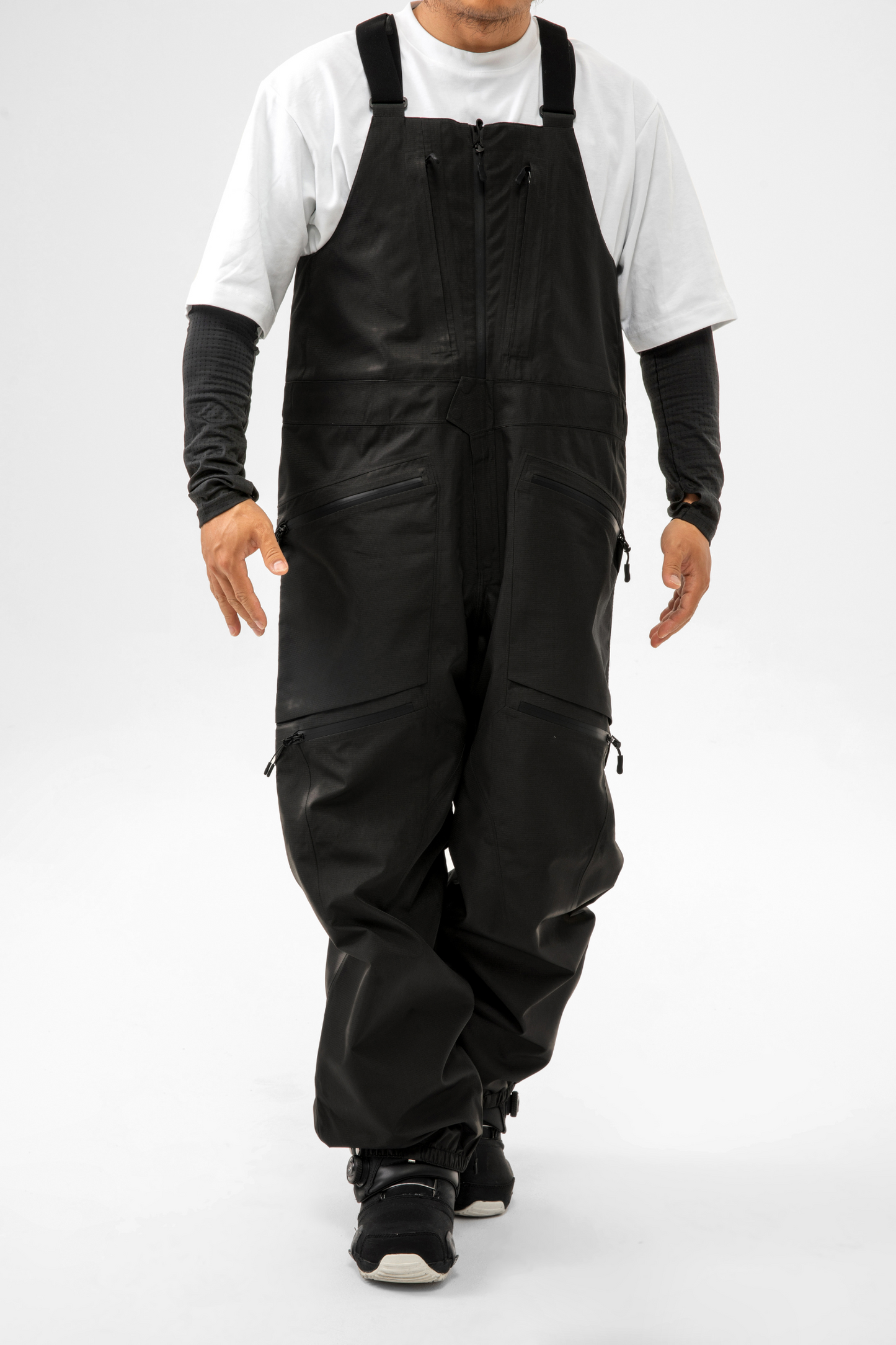 Mountain Moods 3L Snow Bib Pants exile space black